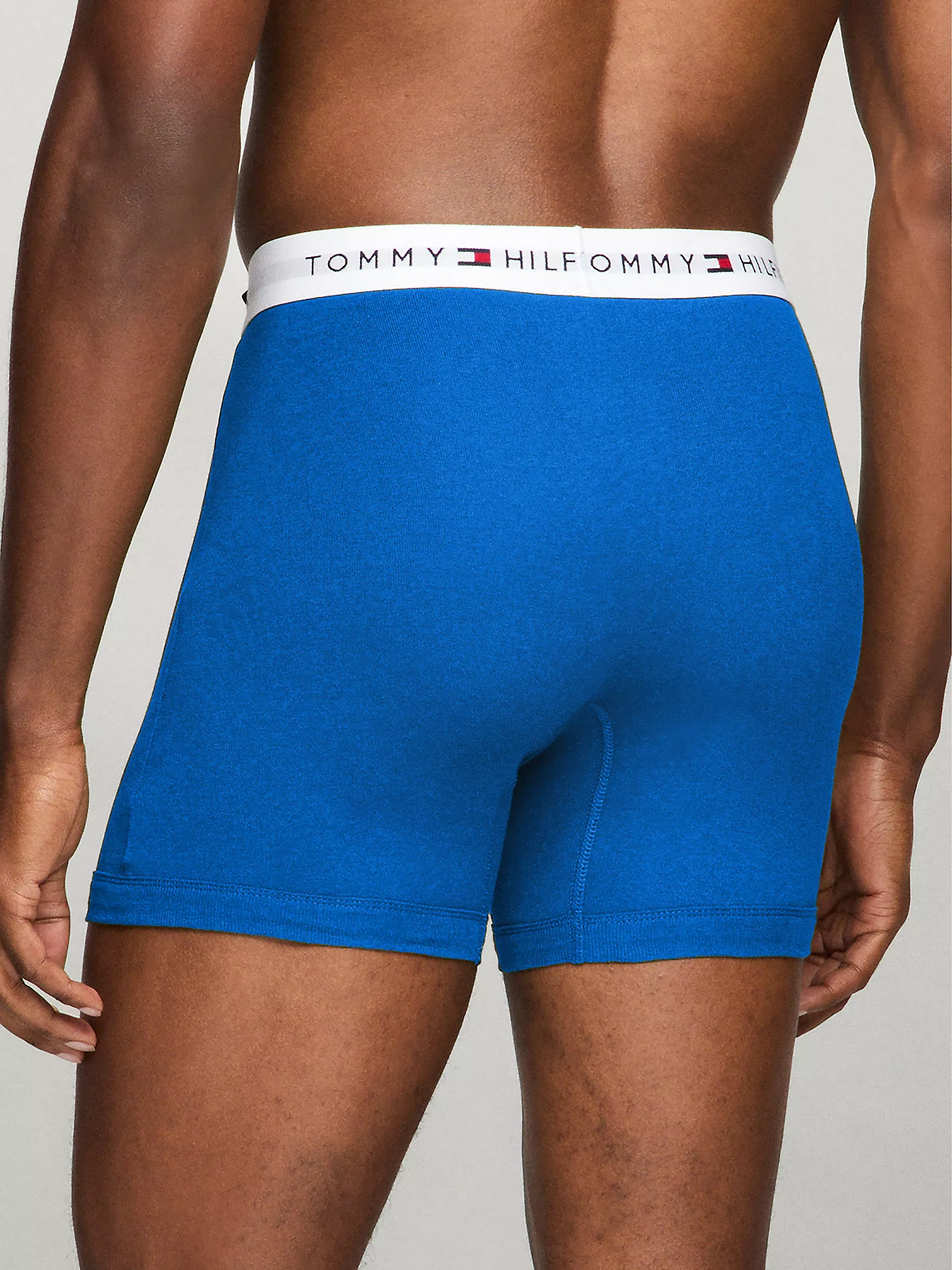 Мужское нижнее белье Tommy Hilfiger, Классические хлопковые боксеры-брифы (набор 3 шт.)