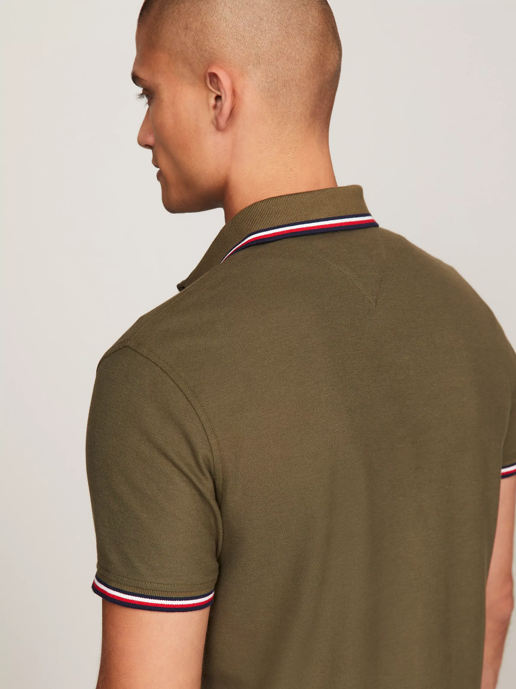 Мужское поло Tommy Hilfiger, Влагоотводящее поло Tommy стандартного кроя