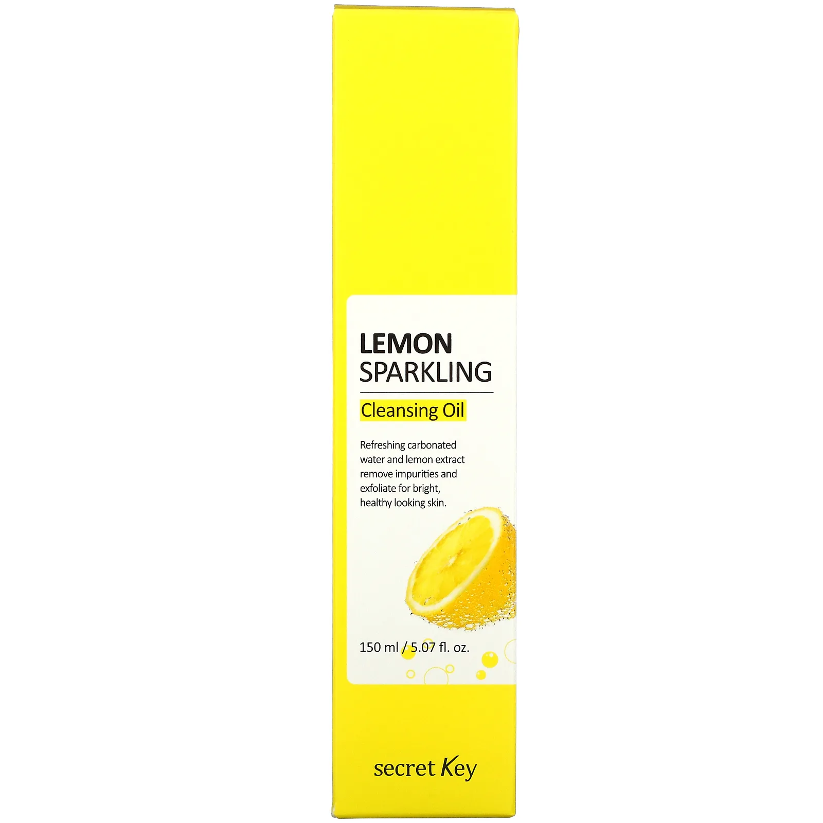 Secret Key, Очищающее масло Lemon Sparkling Cleansing Oil, 5,07 жидких унций (150 мл)