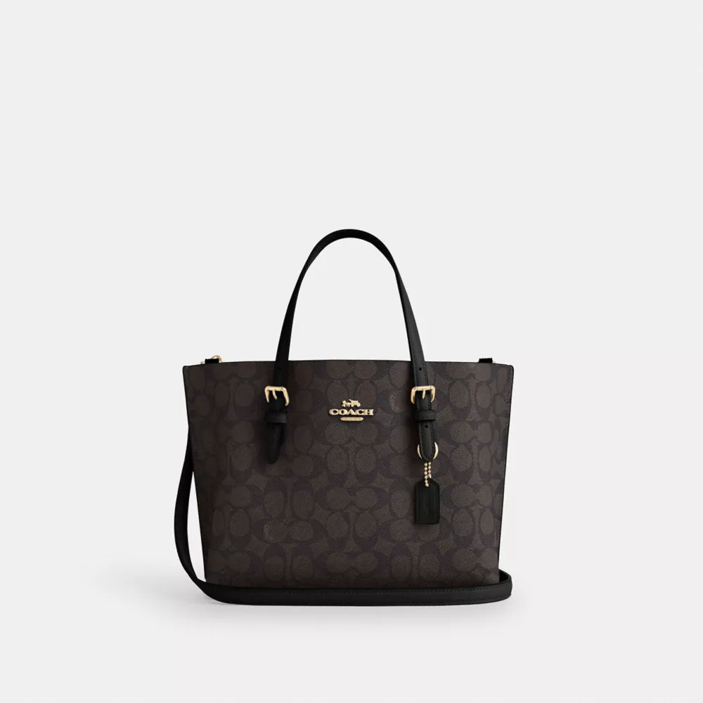 Сумка COACH Mollie Tote Bag 25 In Signature Canvas