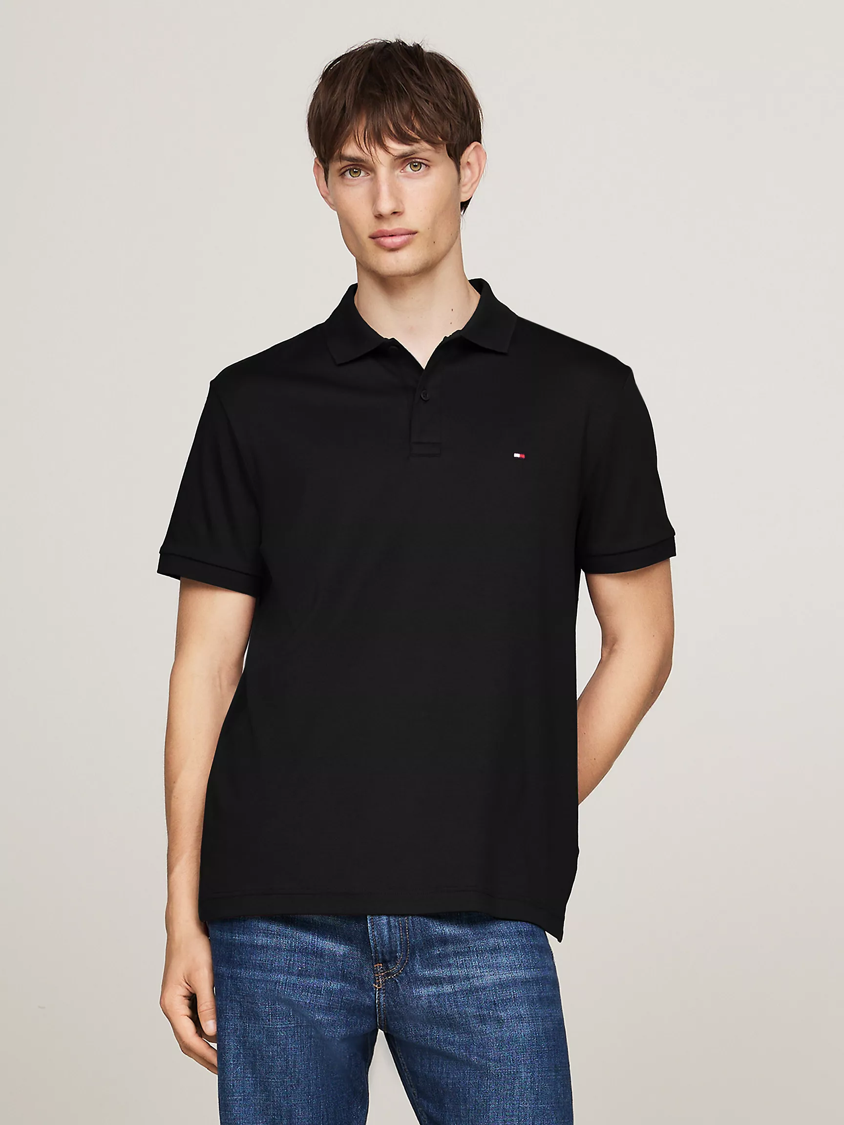 Мужское поло Tommy Hilfiger, Хлопковое поло стандартного кроя