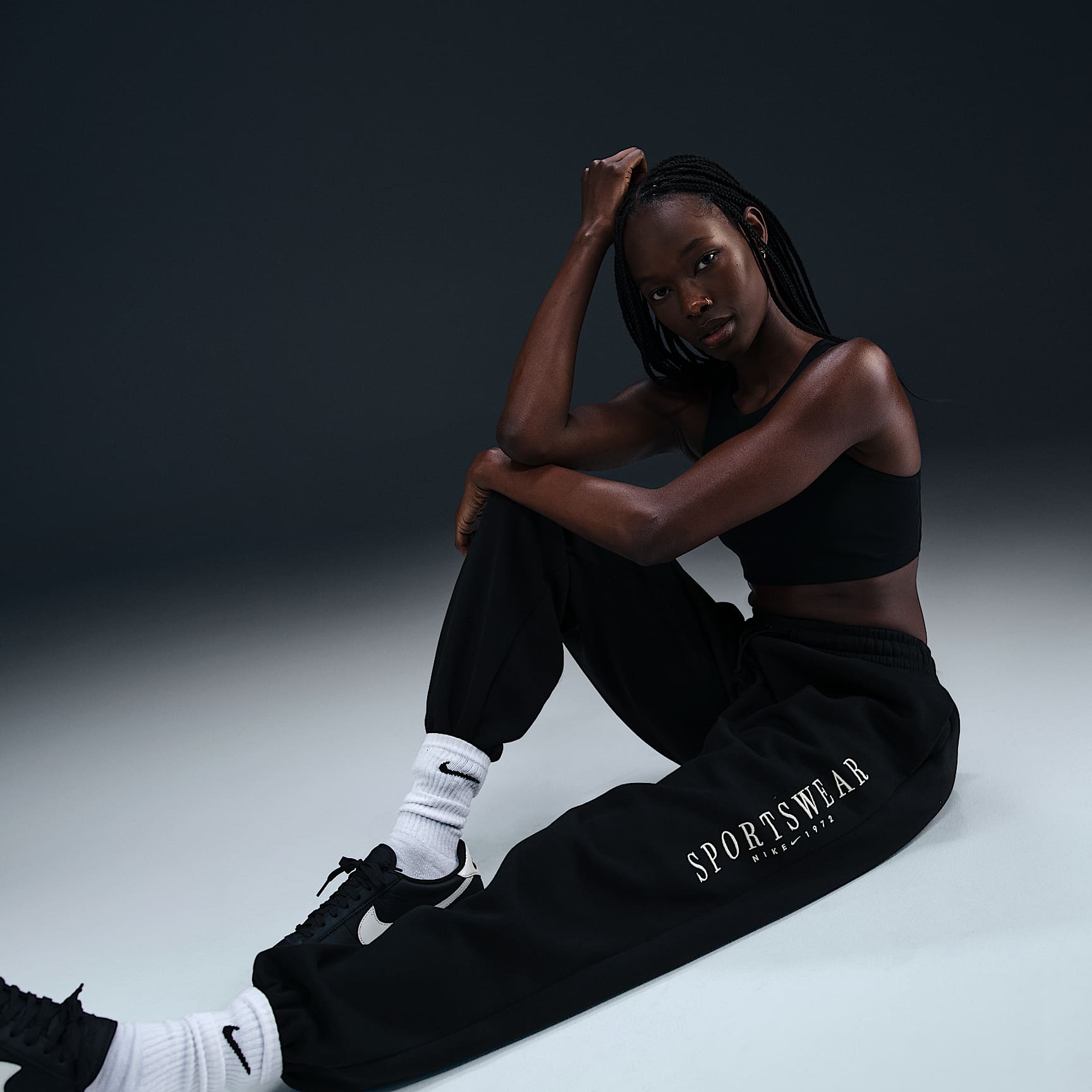 Nike Sportswear Phoenix Fleece Women's High-Waisted Oversized Sweatpants
