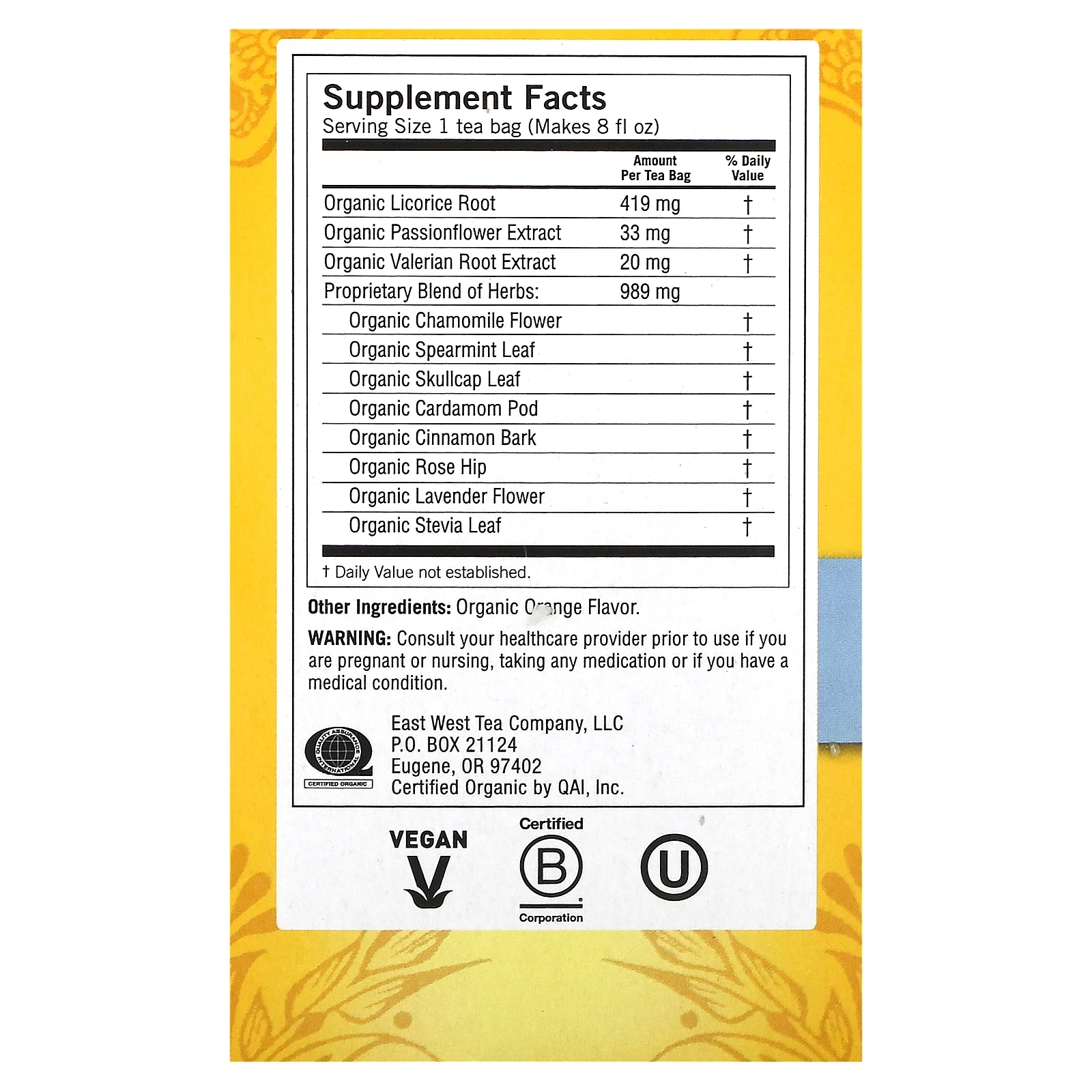 Yogi Tea, Bedtime, без кофеина, 16 чайных пакетиков, 24 г (85 унций)