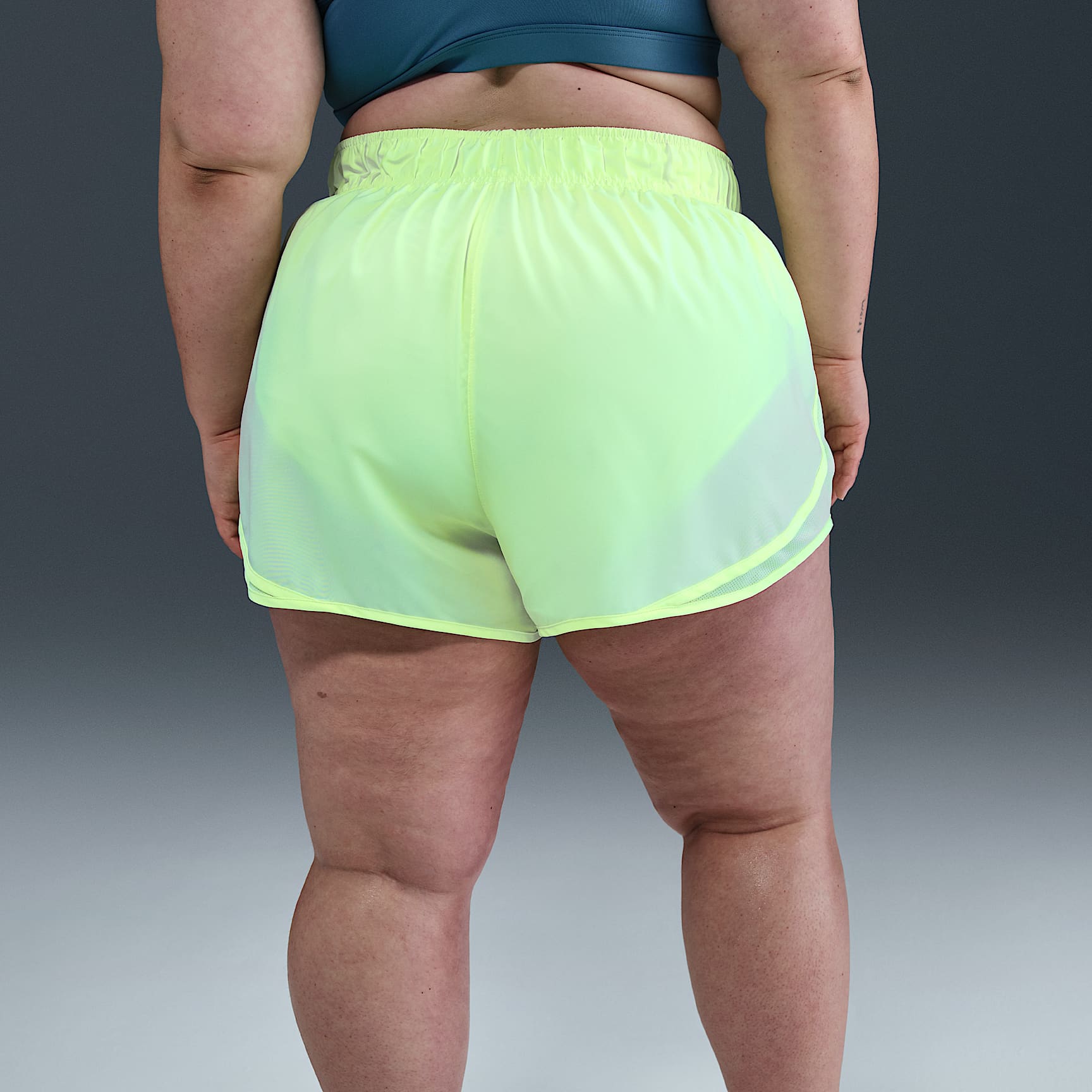 Nike Tempo Women's Dri-FIT Mid-Rise 3" Brief-Lined Running Shorts (Plus Size)