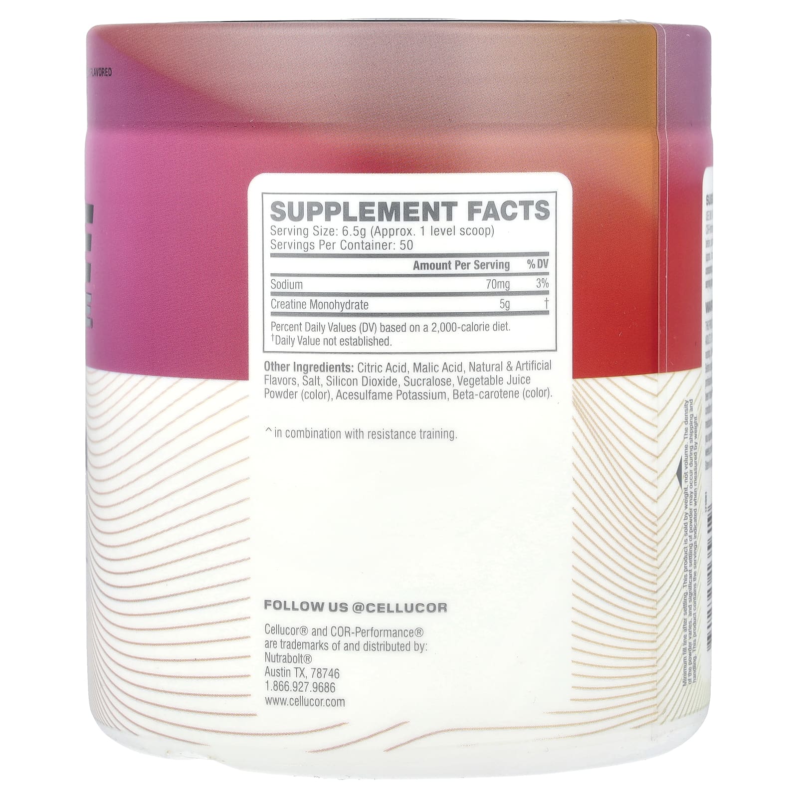 C4 / Cellucor, Creatine COR-Performance®, фруктовый пунш, 325 г (11,5 унции)