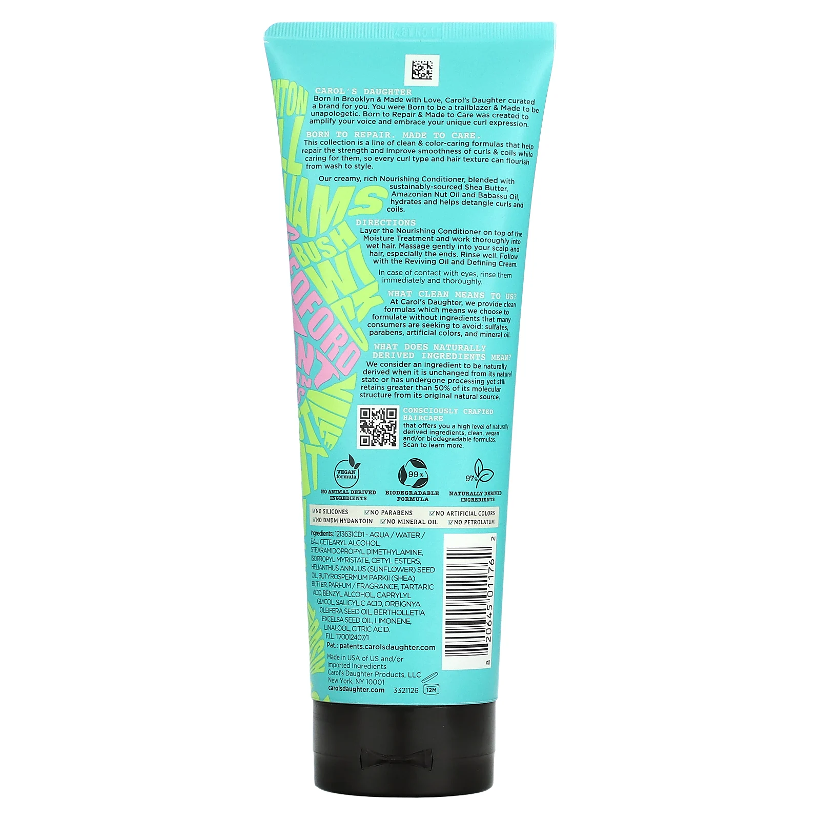 Carol's Daughter, Born To Repair, питательный кондиционер, 325 мл (11 жидк. Унций)