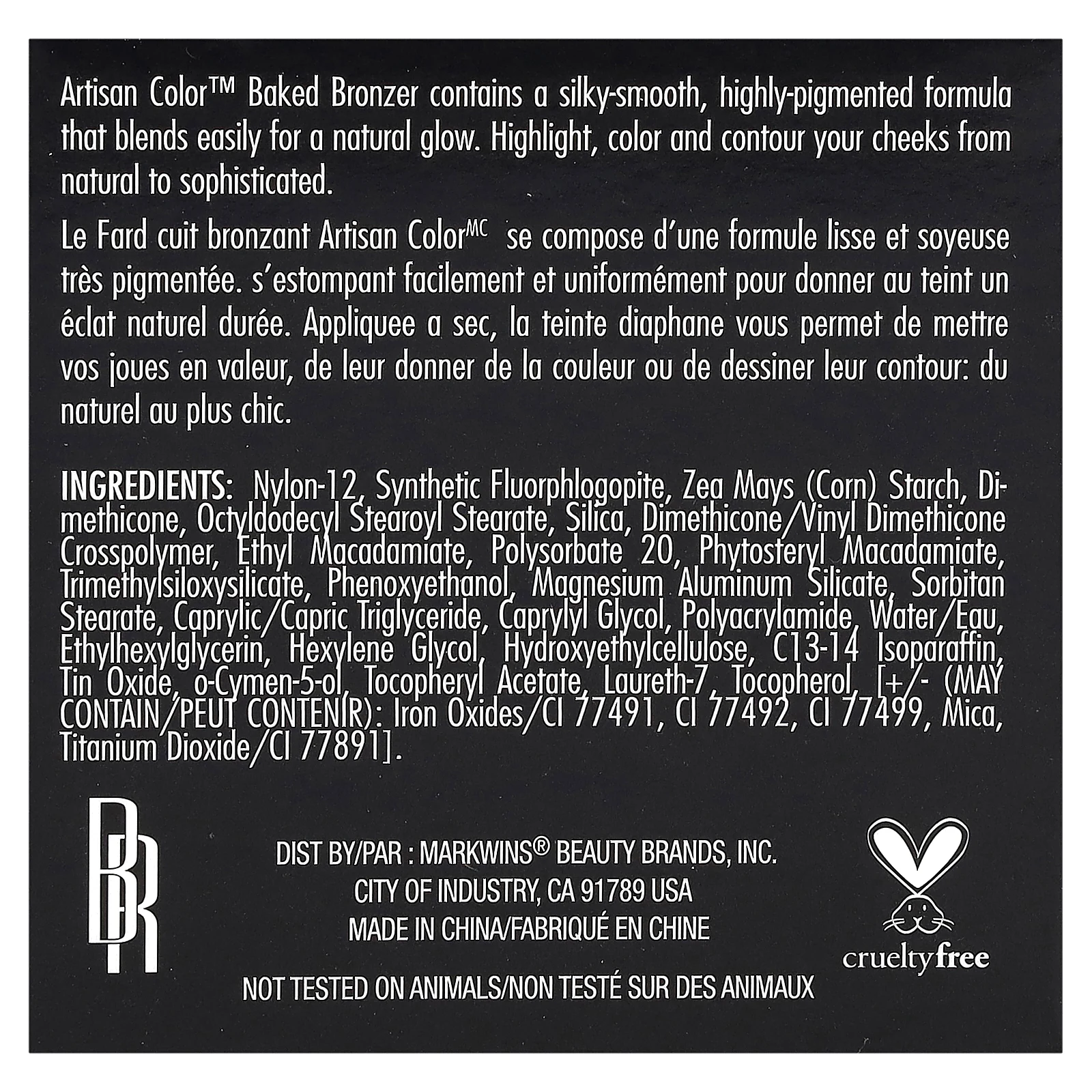 Black Radiance, Artisan Color, запеченный бронзер, 3515 Gingersnap, 3 г (0,1 унции)