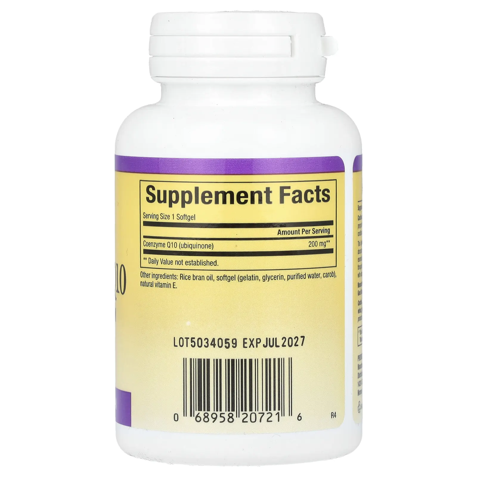 Natural Factors, коэнзим Q10, 200 мг, 30 капсул