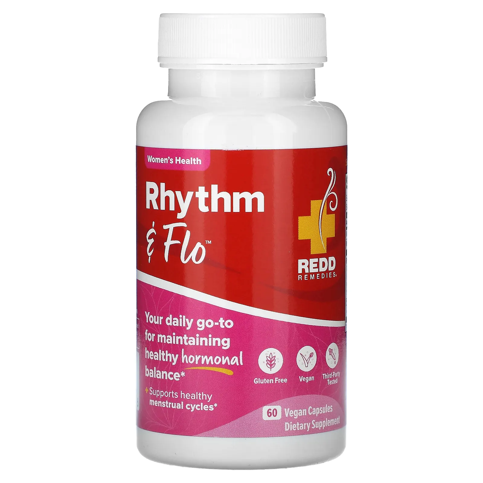 Redd Remedies, Rhythm & Flo, 60 веганских капсул