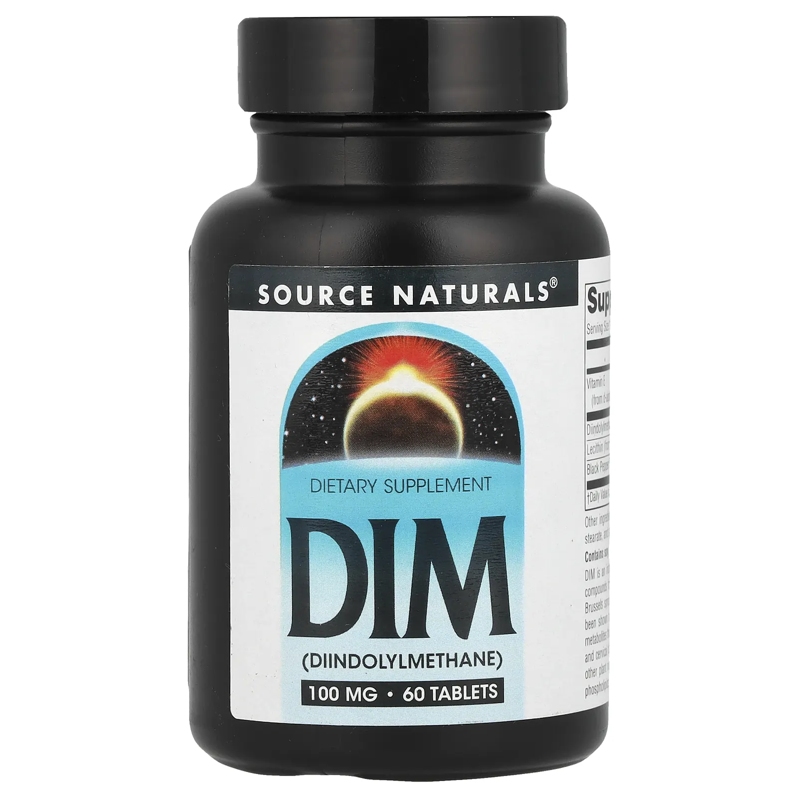 Source Naturals, DIM (дииндолилметан), 100 мг, 60 таблеток