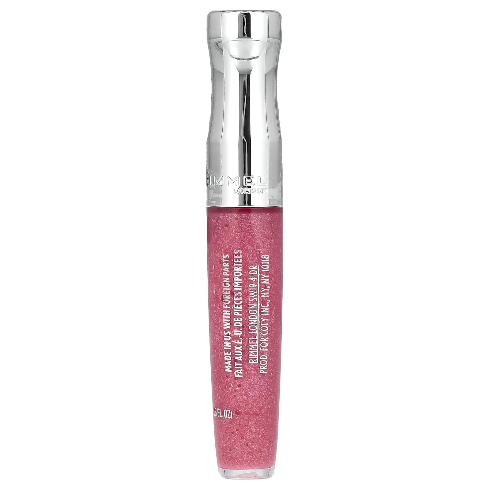Rimmel London, Блеск для губ Stay Glossy, 140 Flower Power, 5,5 мл (0,18 жидк. Унции)