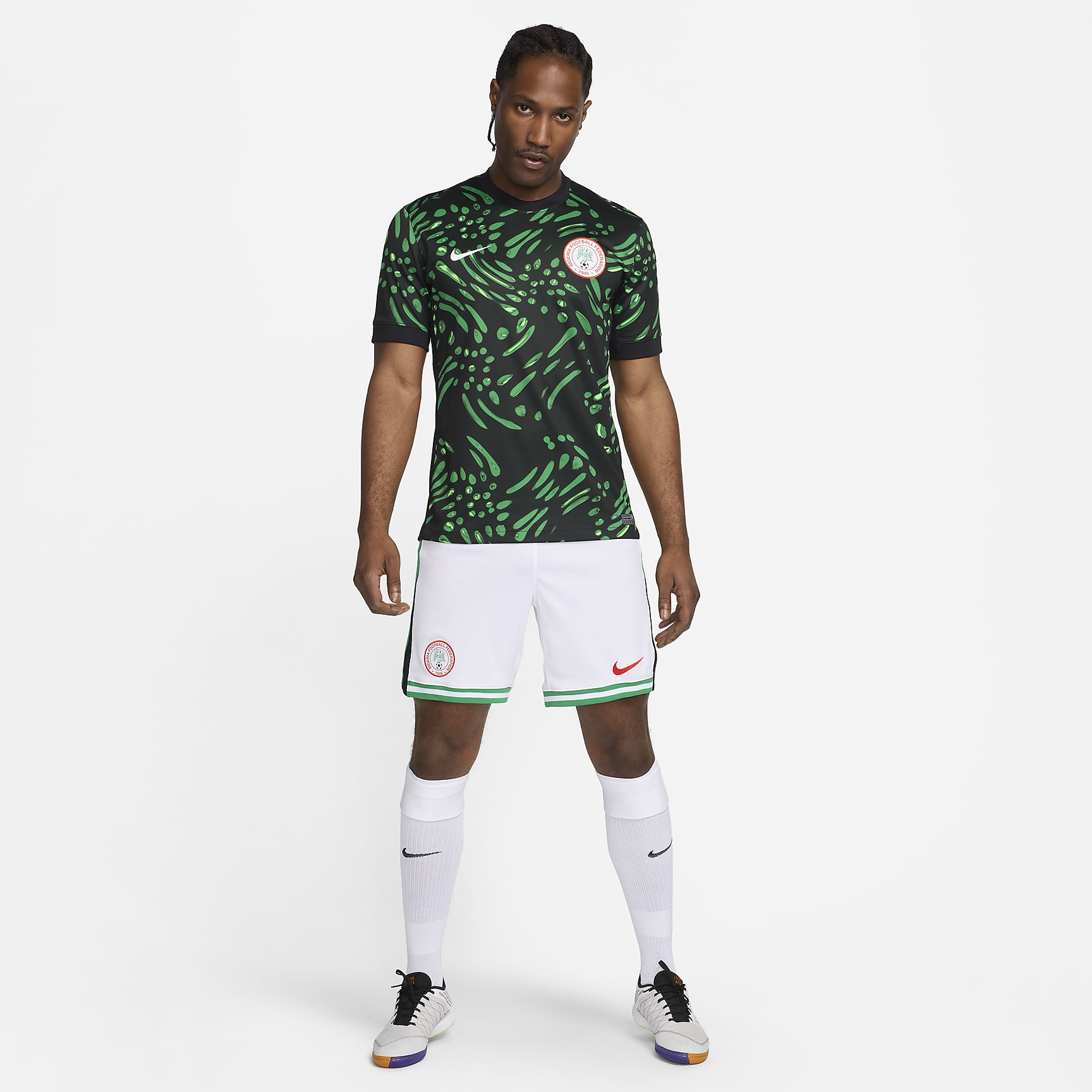 Nigeria 2024 Stadium Away Men's Nike Dri-FIT Soccer Replica Jersey