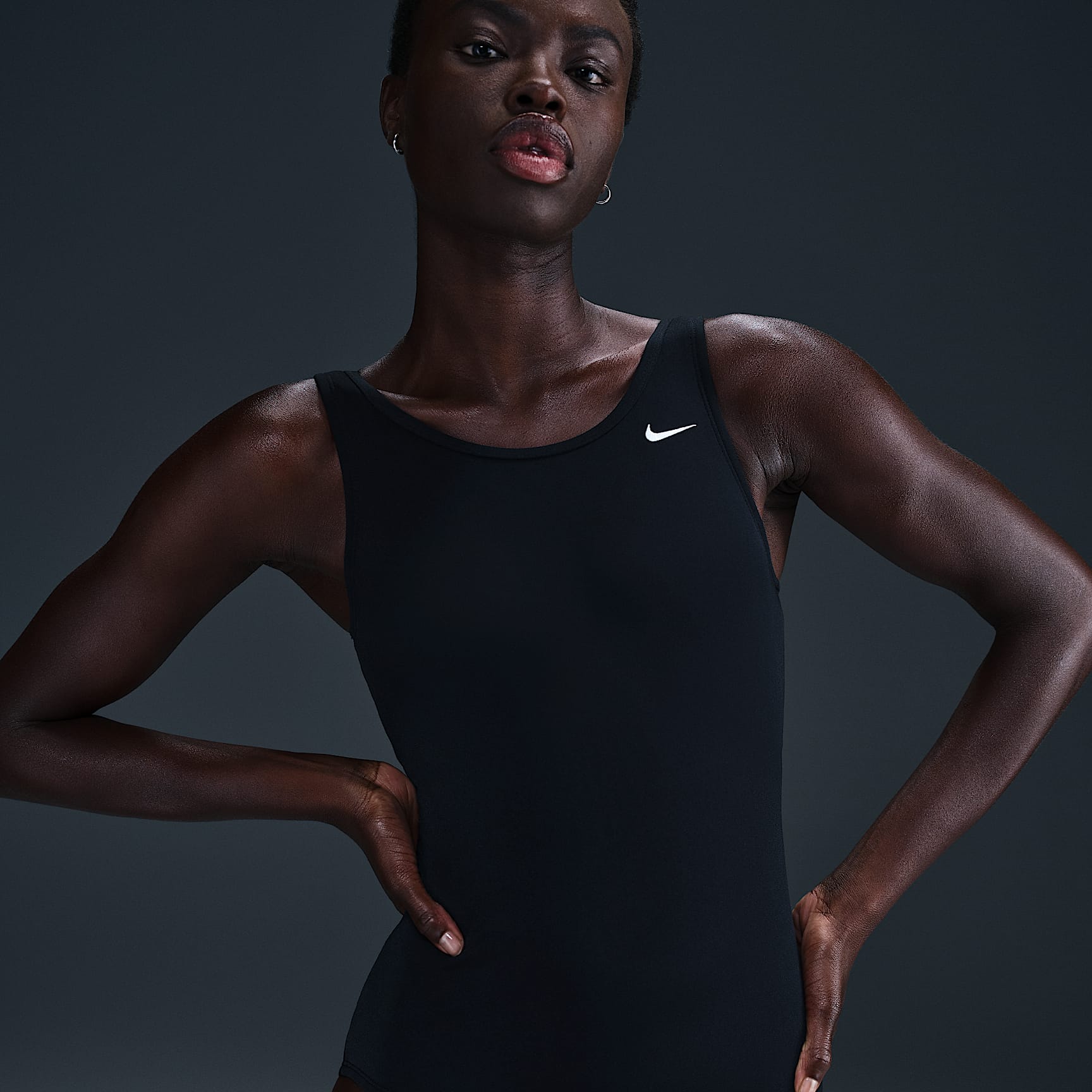 Nike Swim HydraStrong Women's U-Back Low-Leg One-Piece