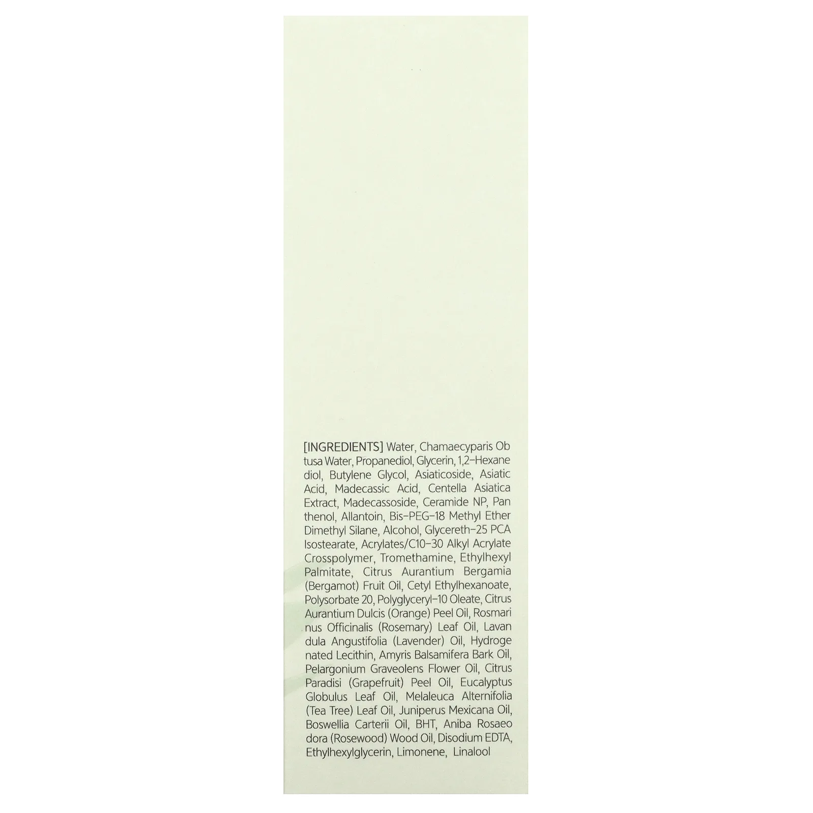 Nacific, Fresh Cica, прозрачная сыворотка, 50 мл (1,69 жидк. Унции)