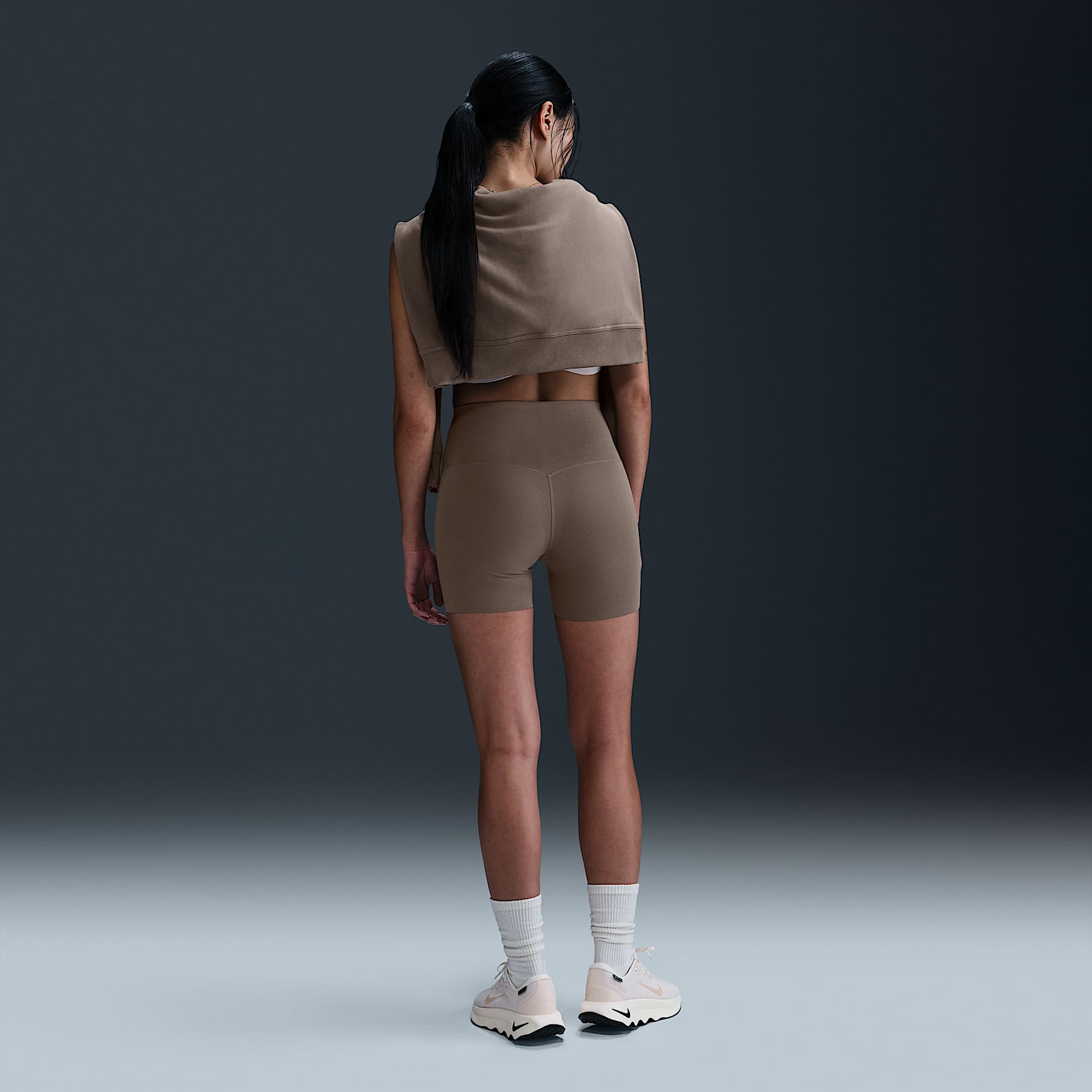 Nike Zenvy Women's Gentle-Support High-Waisted 5" Biker Shorts