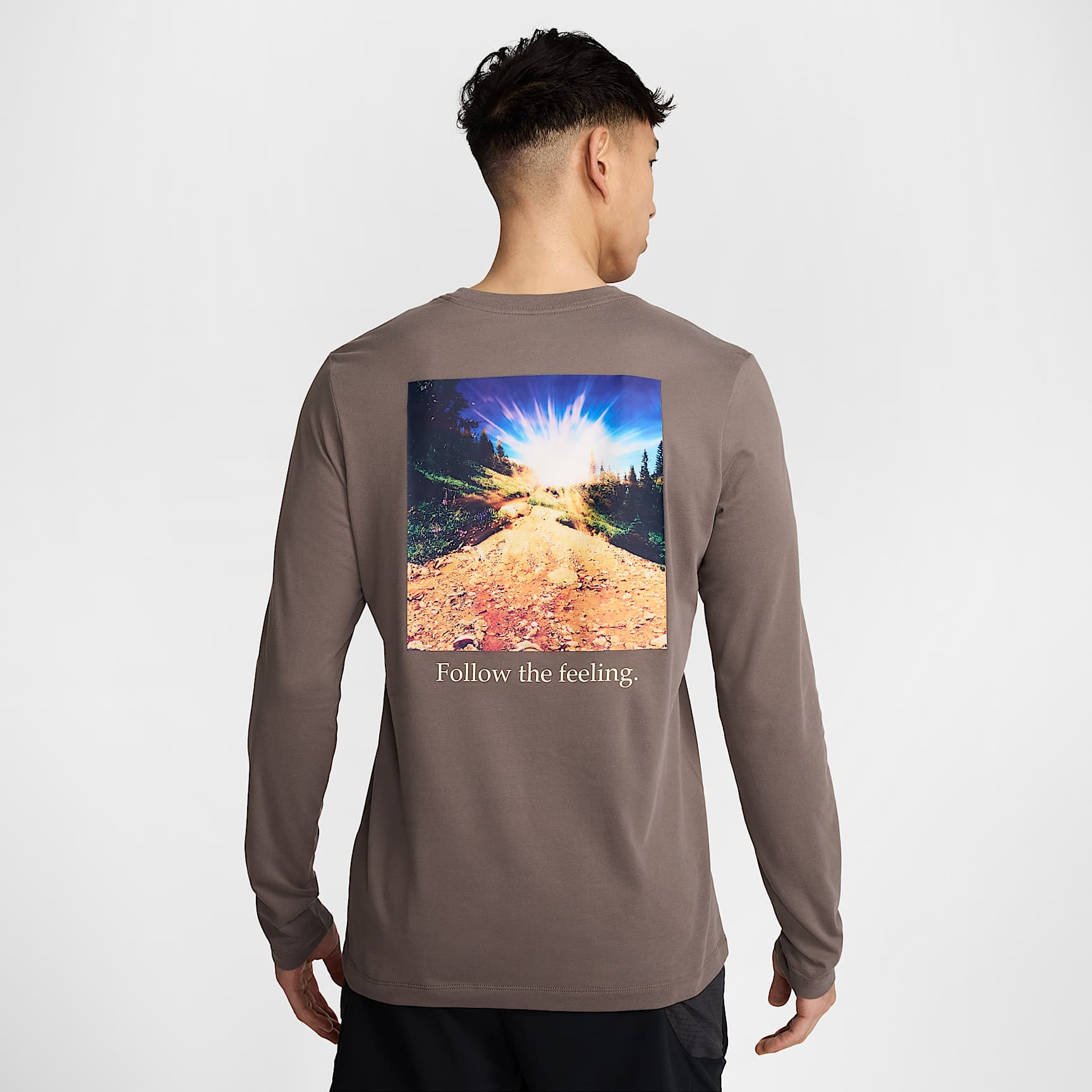 Nike Trail Men's Dri-FIT Long-Sleeve Running T-Shirt