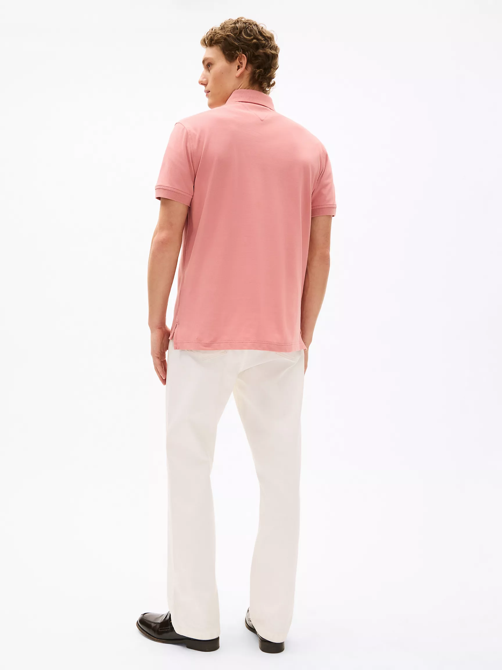 Мужское поло Tommy Hilfiger, Эластичное поло стандартного кроя Tommy