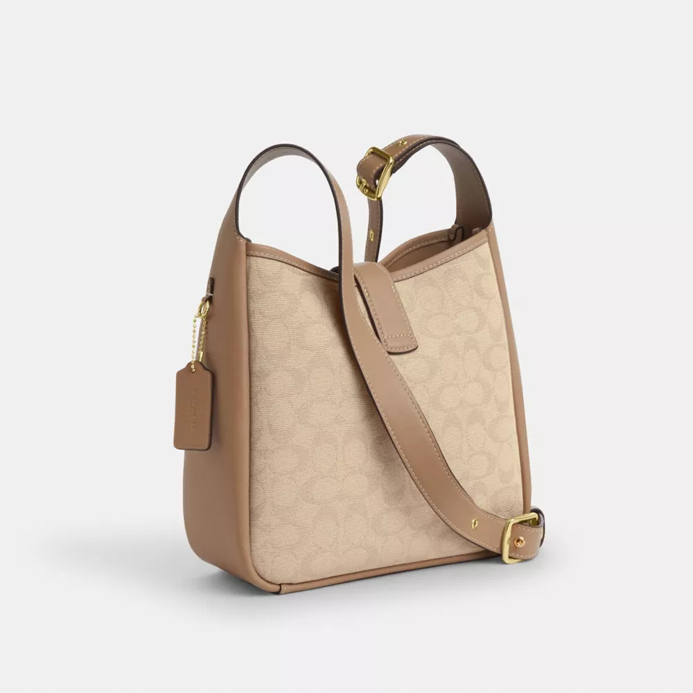 Сумка COACH Hadley Convertible Crossbody Bag With Signature Canvas