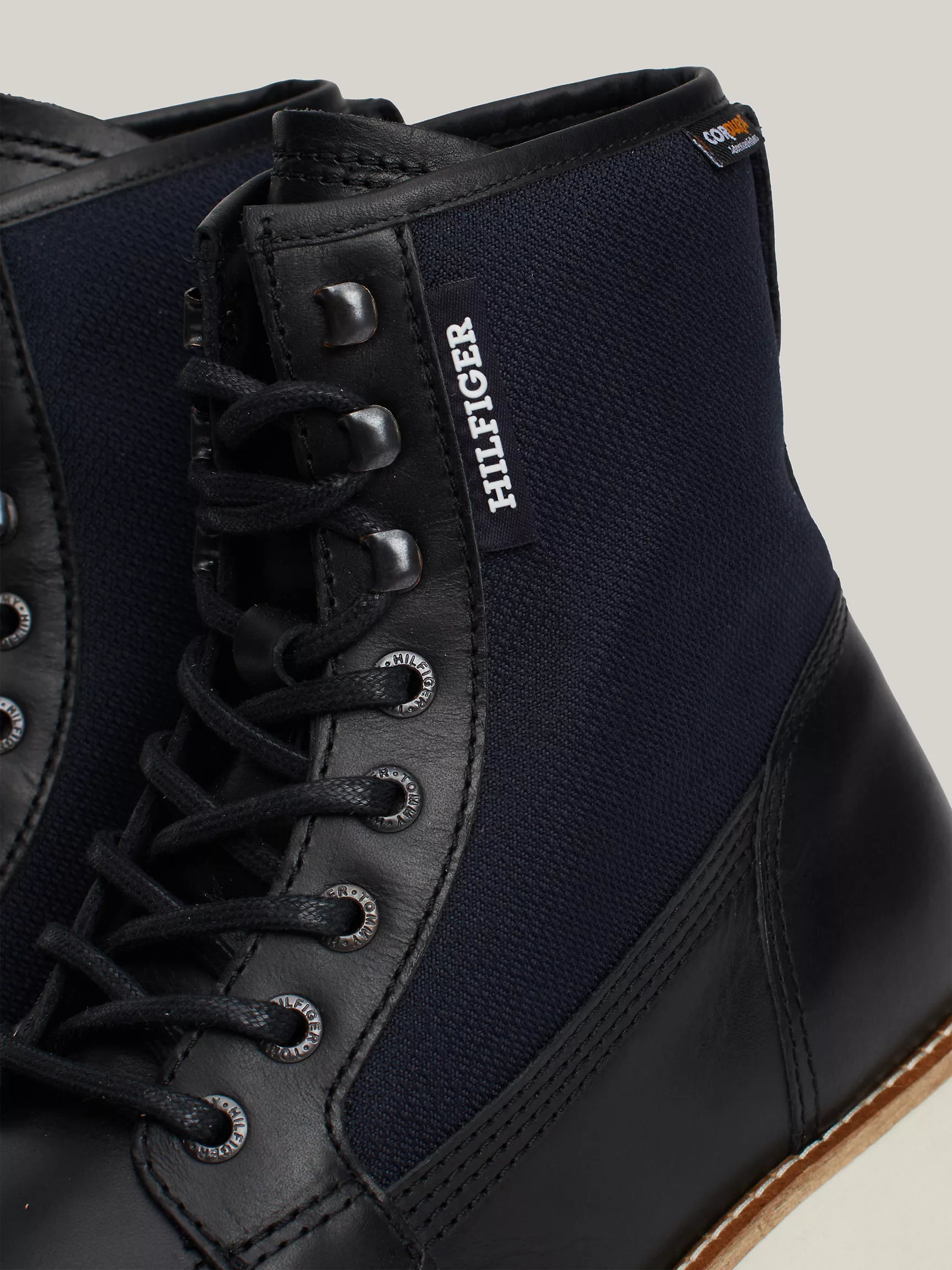 Мужские ботинки Tommy Hilfiger, Гибридные кожаные ботинки в рабочем стиле