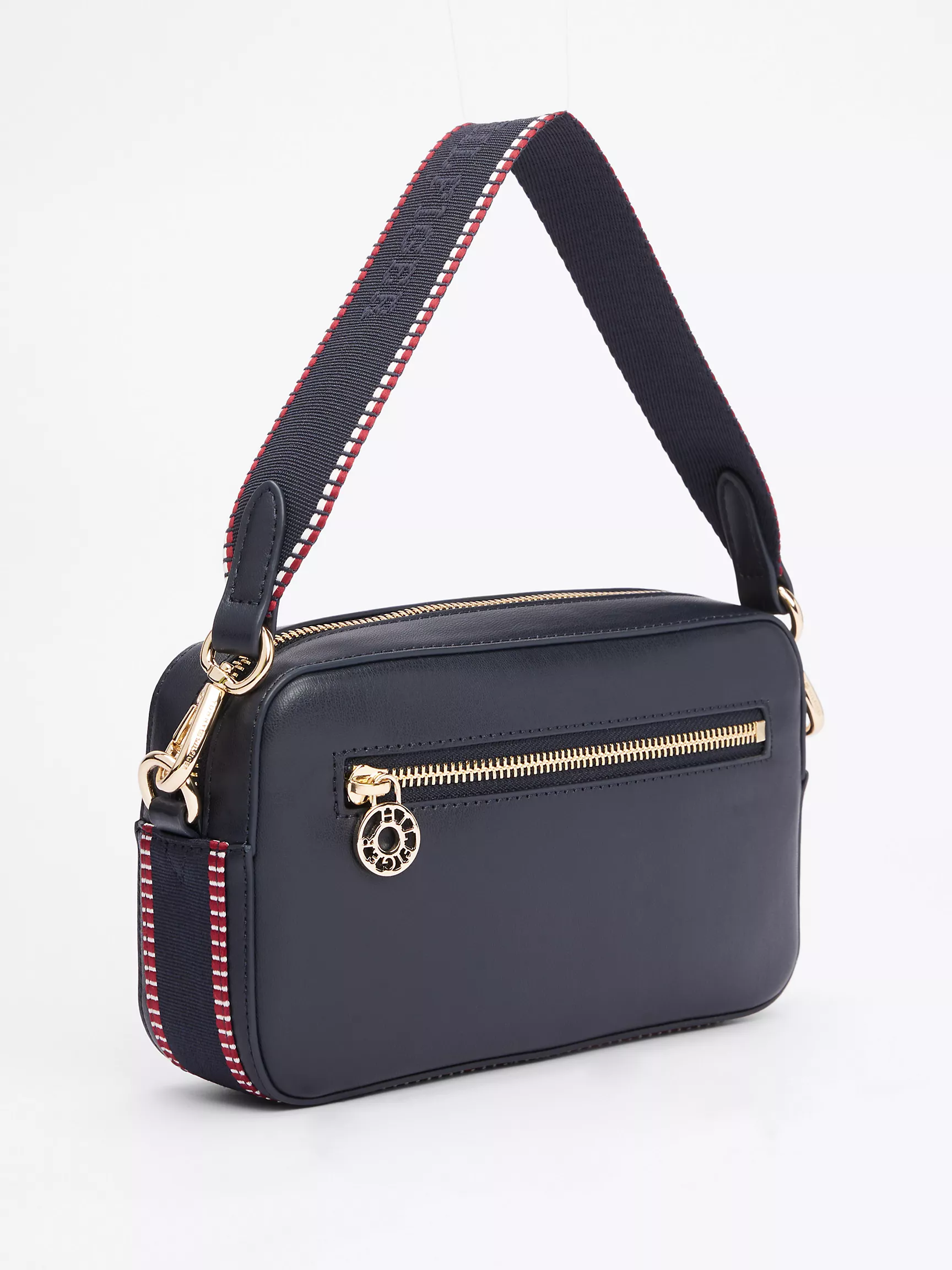 Женская сумка Tommy Hilfiger, Кроссбоди-сумка Tommy с монограммными полосками