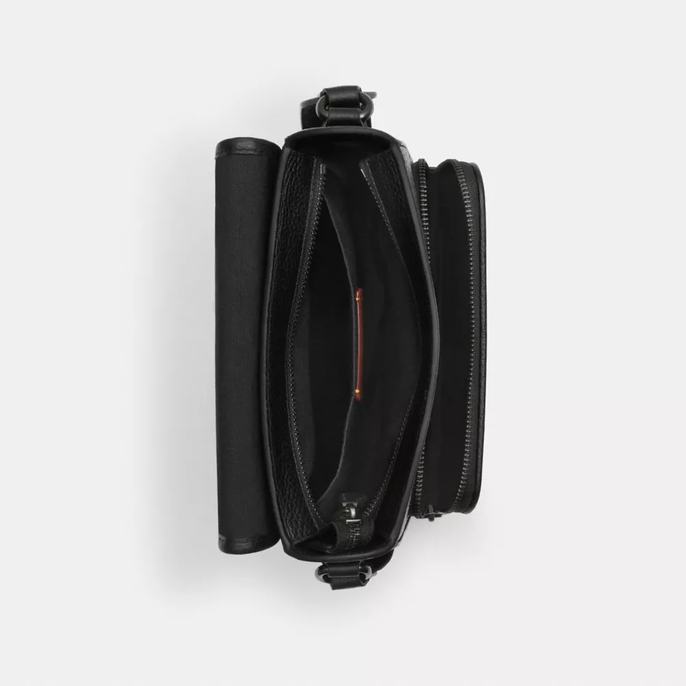 Сумка COACH Sullivan Flap Crossbody Bag In Signature Canvas