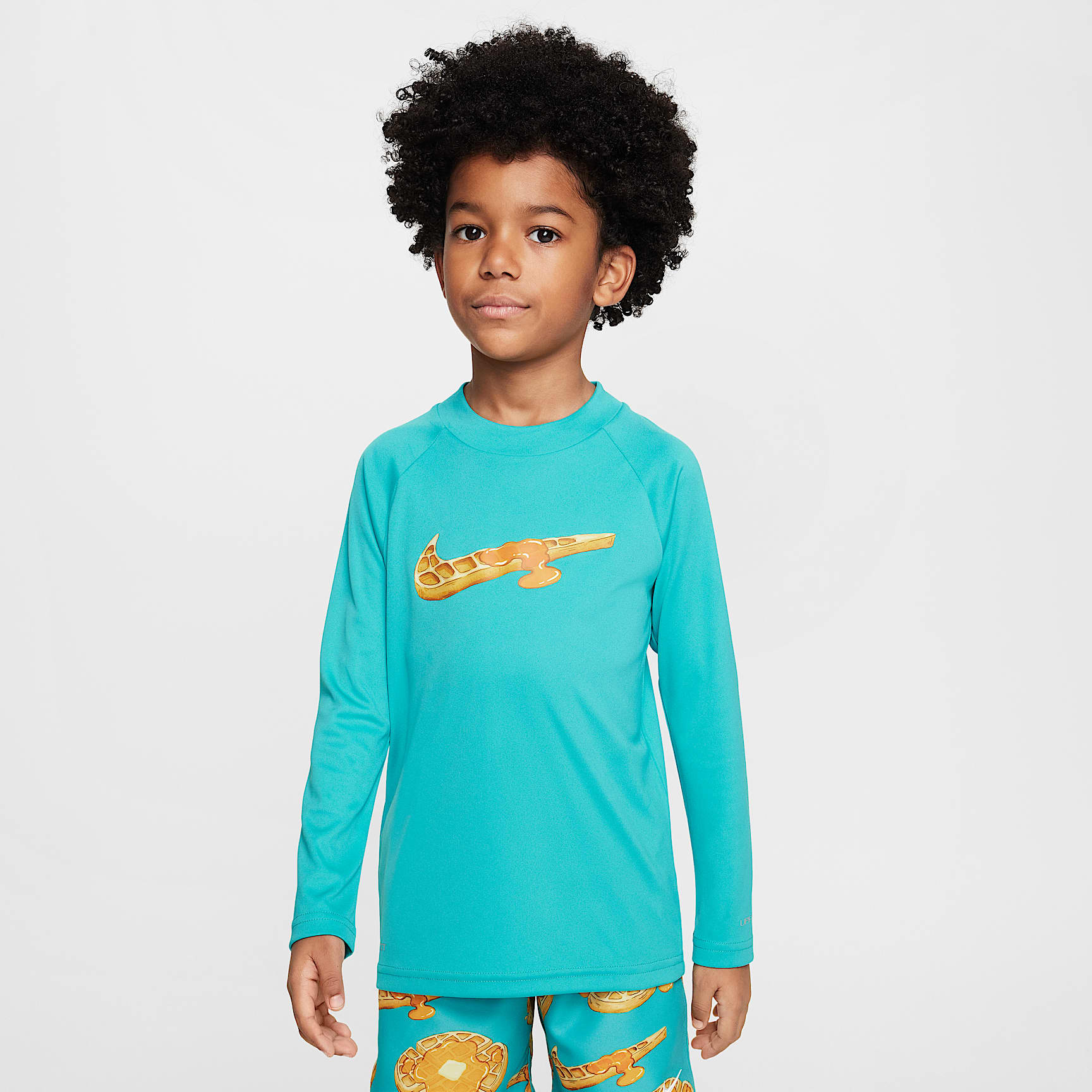 Nike Swim Hydroguard Little Kids' Long-Sleeve Top