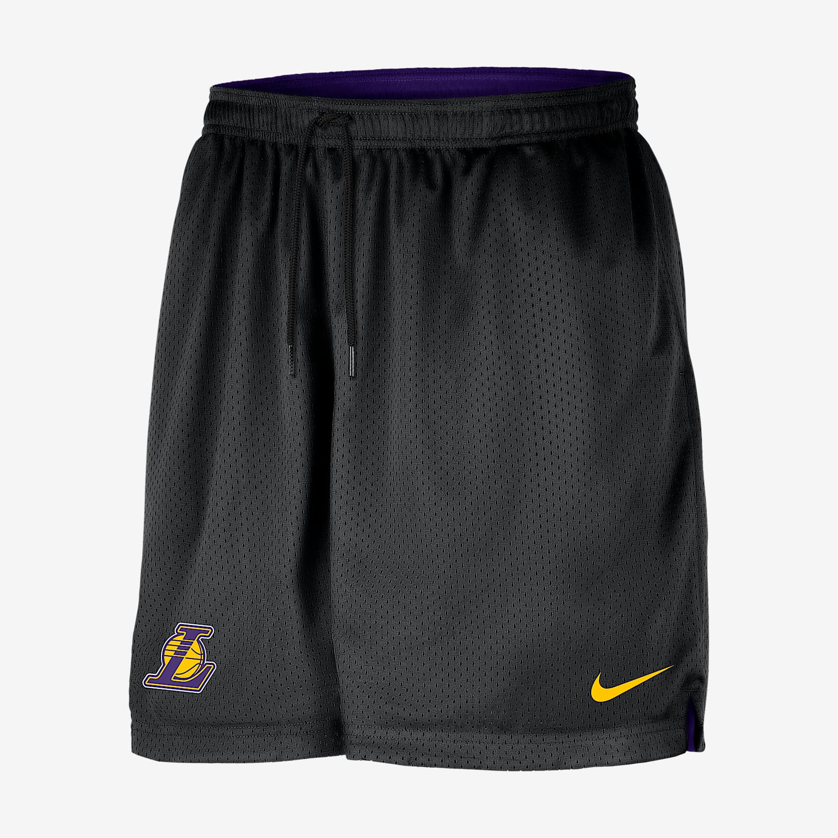 Los Angeles Lakers Courtside Men's Nike NBA Mesh Practice Shorts