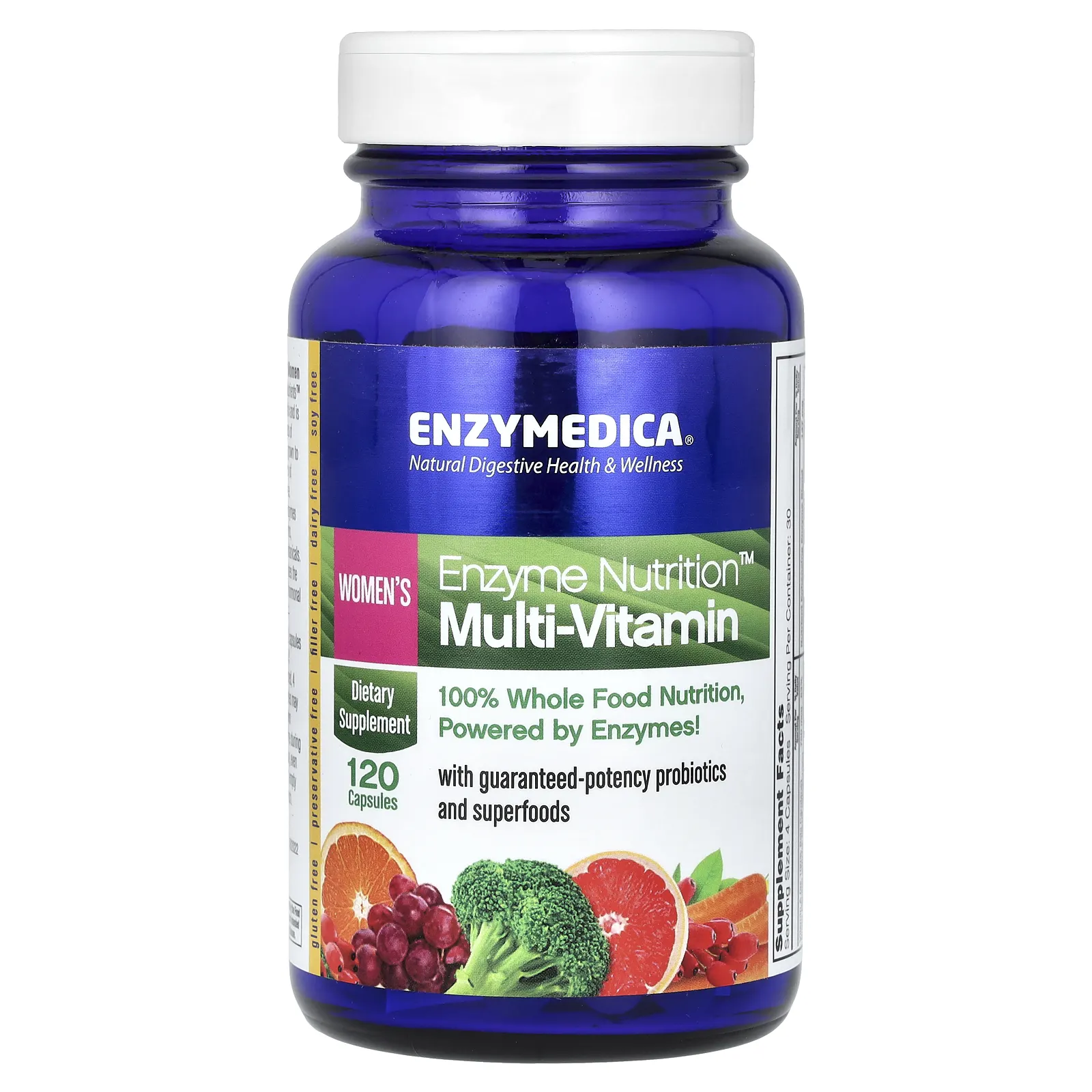 Enzymedica, Enzyme Nutrition, мультивитамины, для женщин, 120 капсул