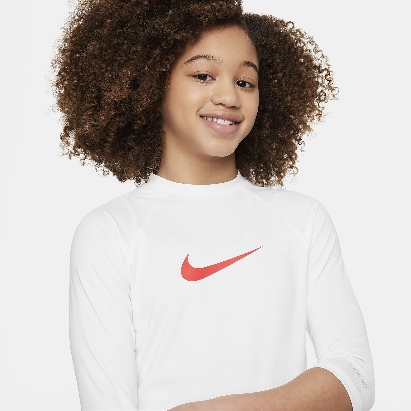 Nike Swim Big Kids' (Girls') Short-Sleeve Hydroguard