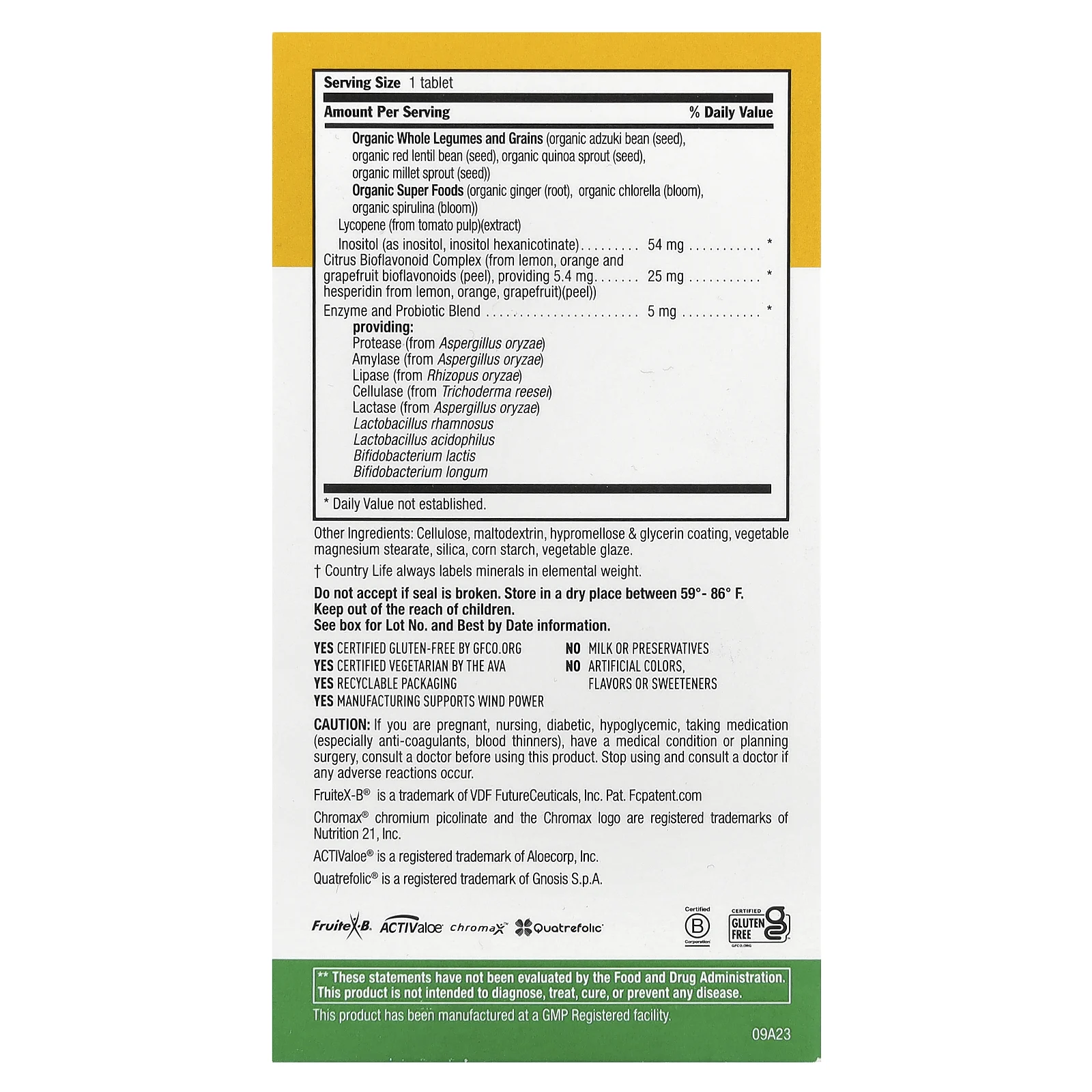 Country Life, Мультивитамины Core Daily-1, для мужчин, 60 таблеток