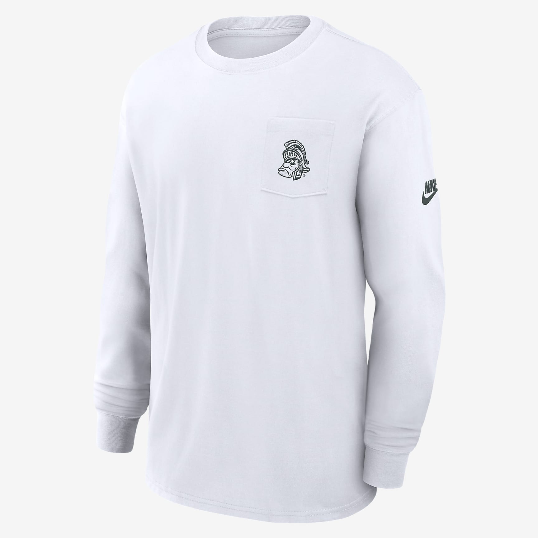 Michigan State Spartans Legacy Max90 Pocket Men's Nike College Long-Sleeve T-Shirt