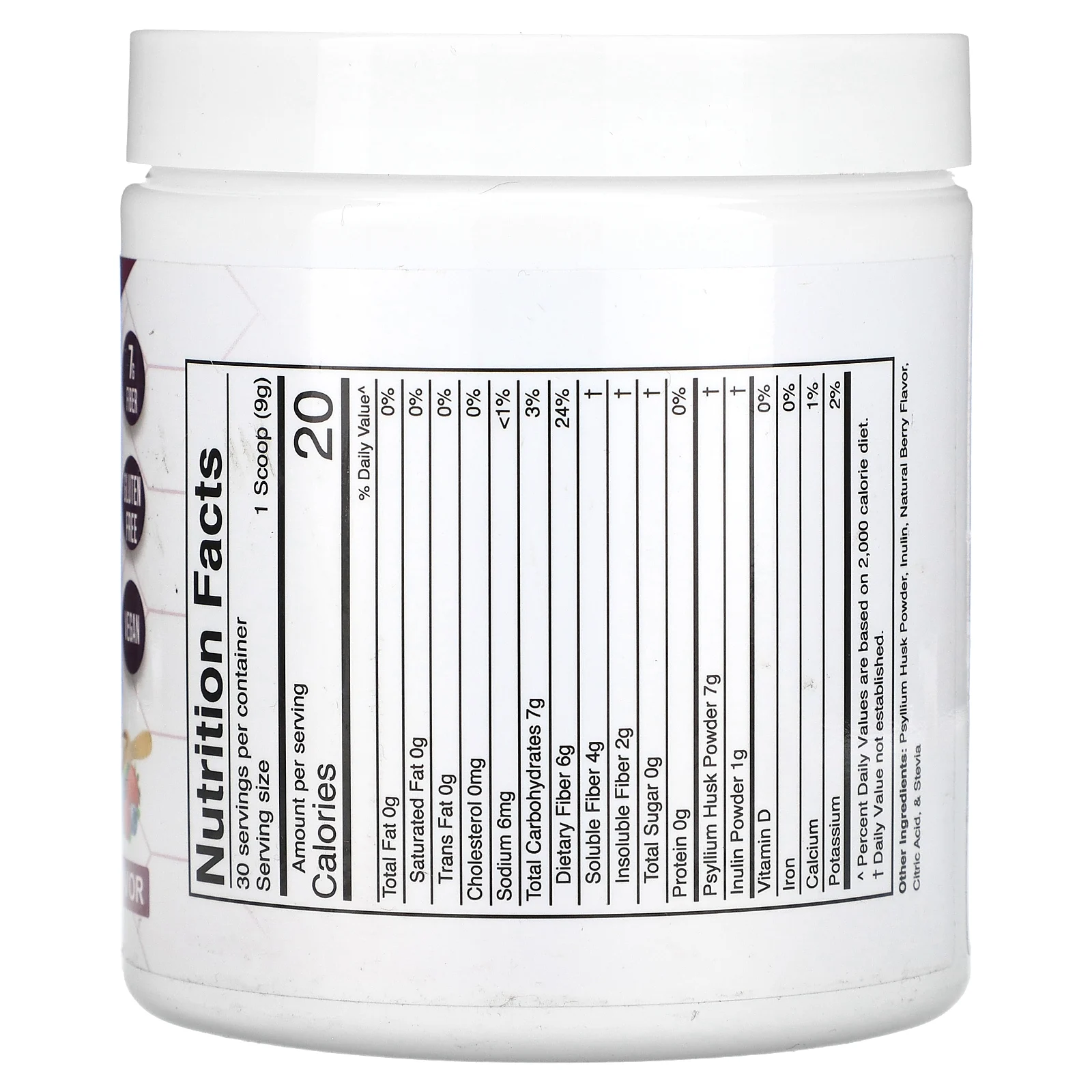 Divine Health, Dr. Coliber MD Fiber Zone, натуральные ягоды, 270 г (9,52 унции)