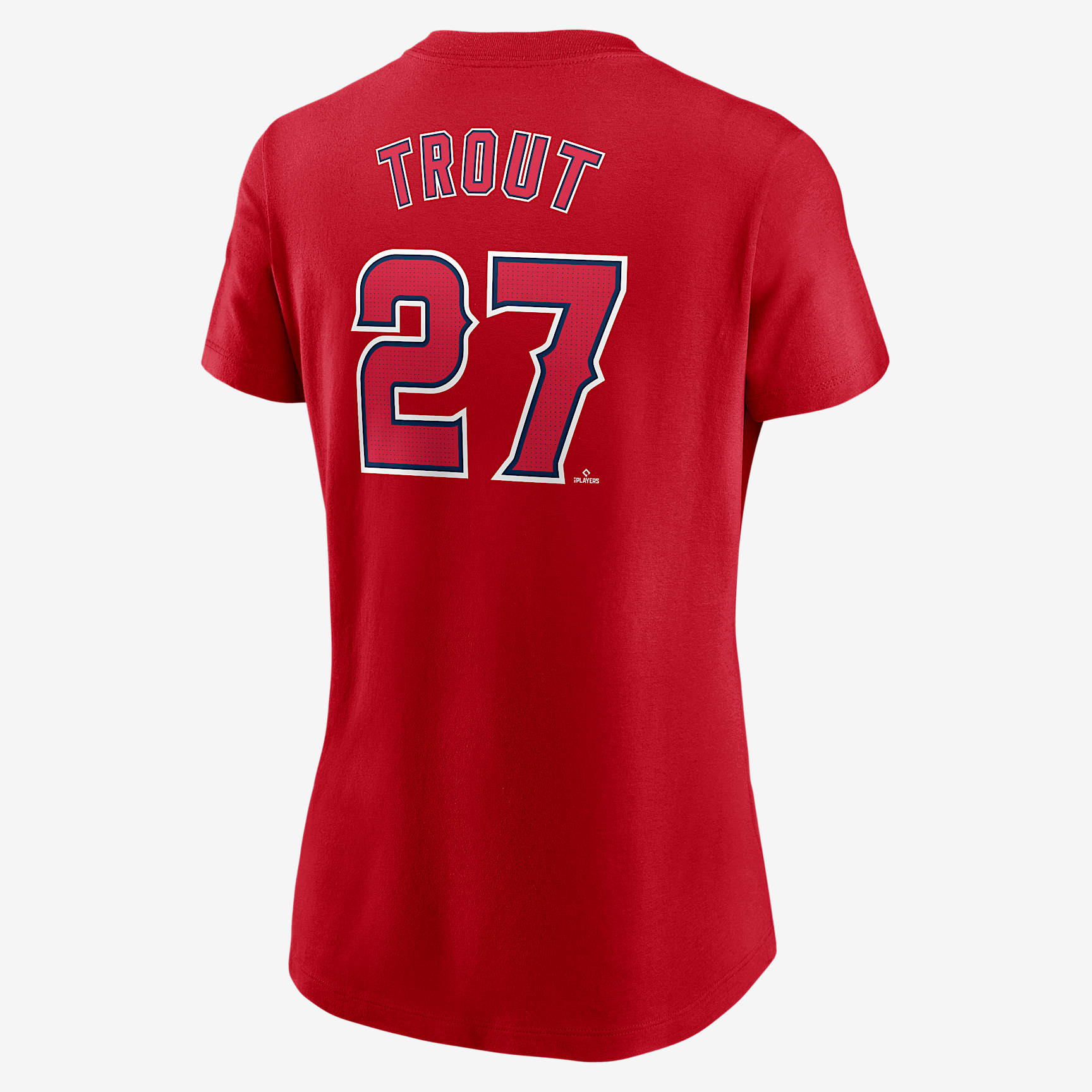 Mike Trout Los Angeles Angels Fuse Women's Nike MLB T-Shirt