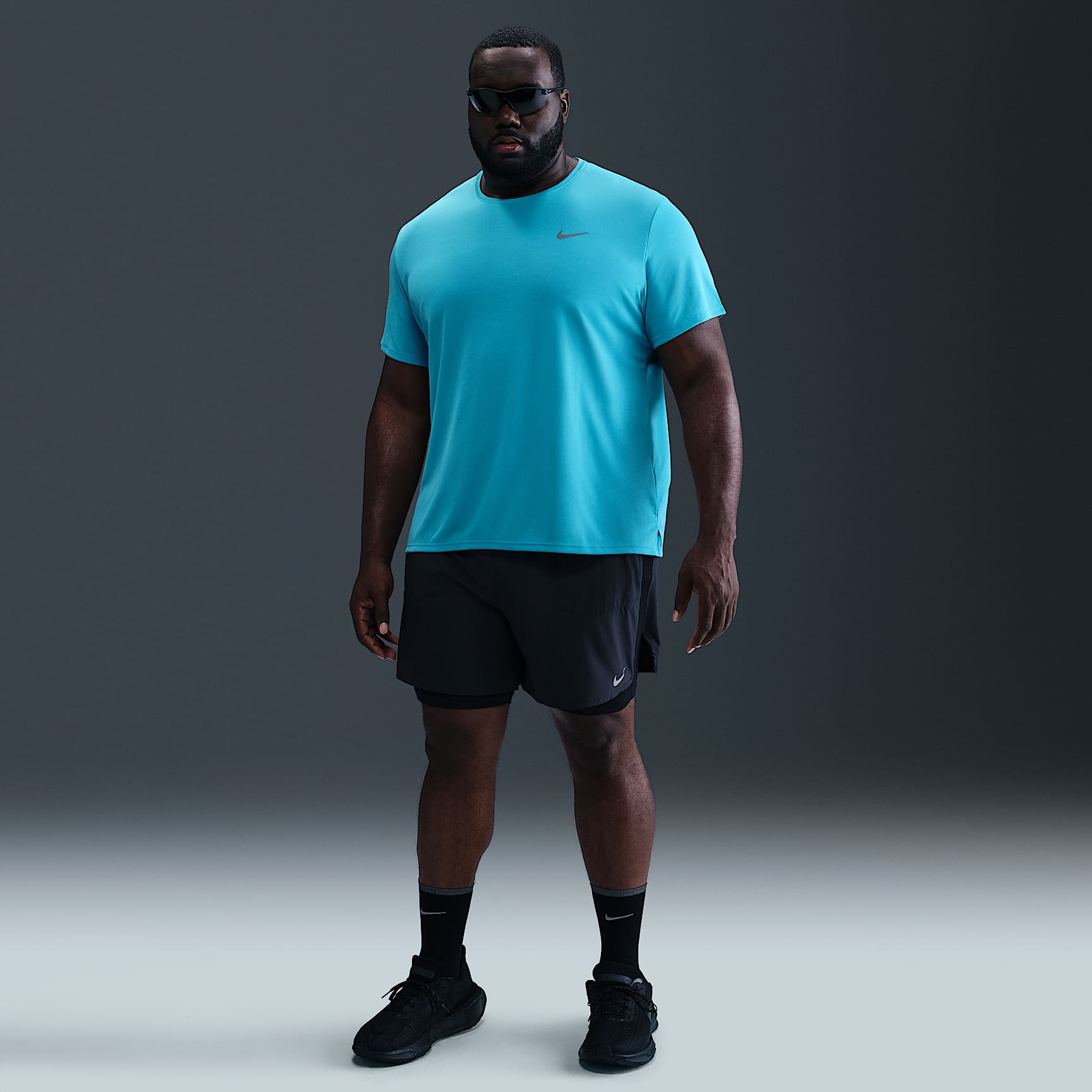 Nike Miler Men's Dri-FIT UV Short-Sleeve Running Top
