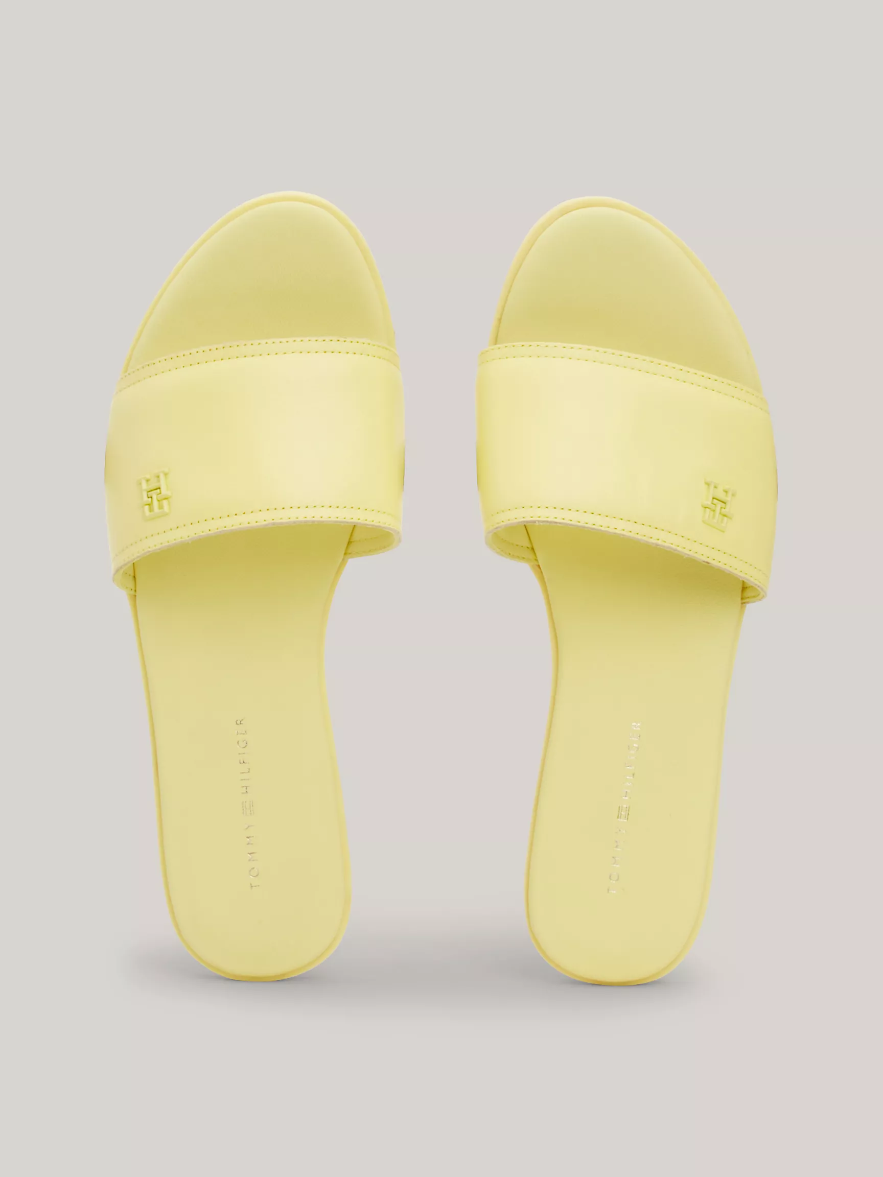 Женские сандалии Tommy Hilfiger, Кожаные сандалии с логотипом TH