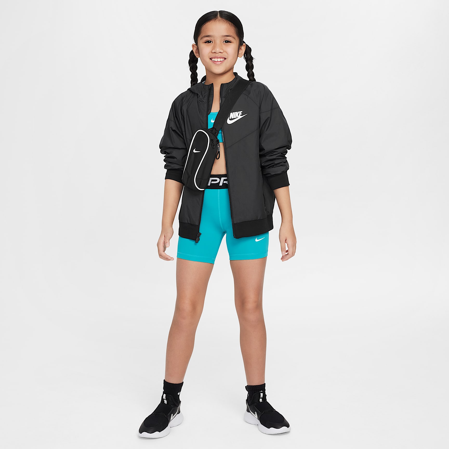Nike Pro Big Kids' (Girls') Dri-FIT 5" Shorts