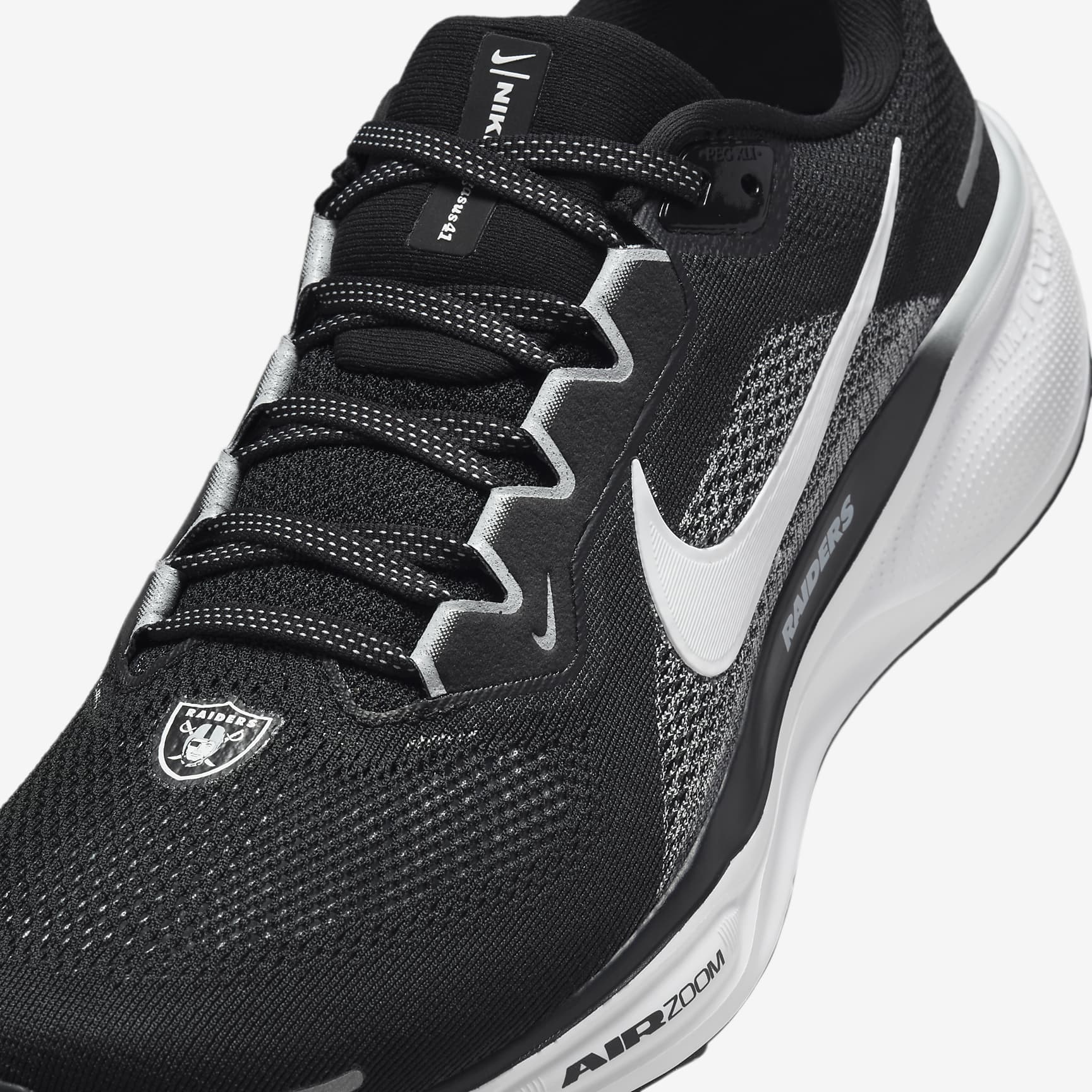 Nike Pegasus 41 NFL Las Vegas Raiders Men's Road Running Shoes