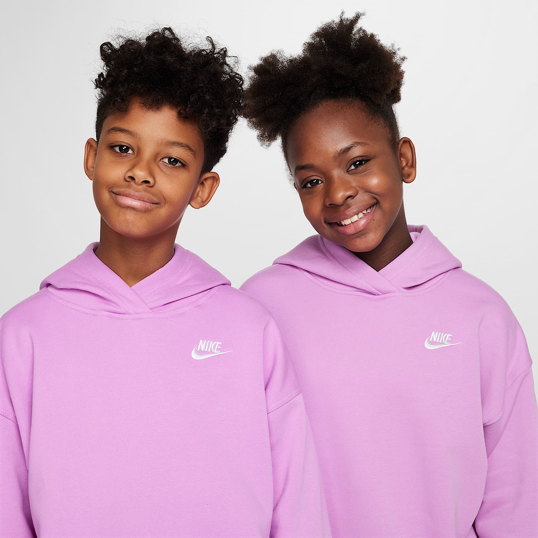 Nike Sportswear Club Fleece Big Kids' Oversized Pullover Hoodie
