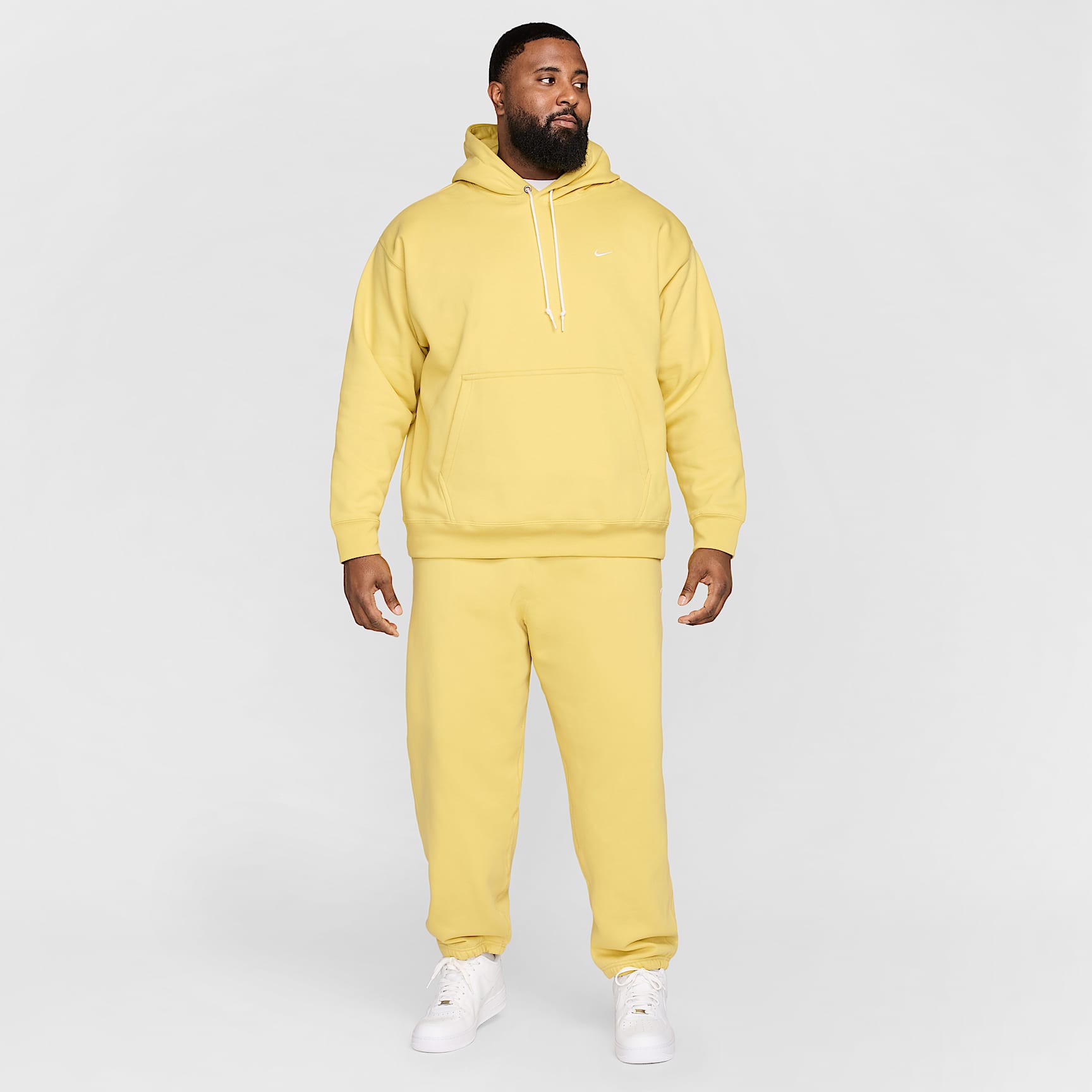 Nike Solo Swoosh Men's Fleece Pullover Hoodie