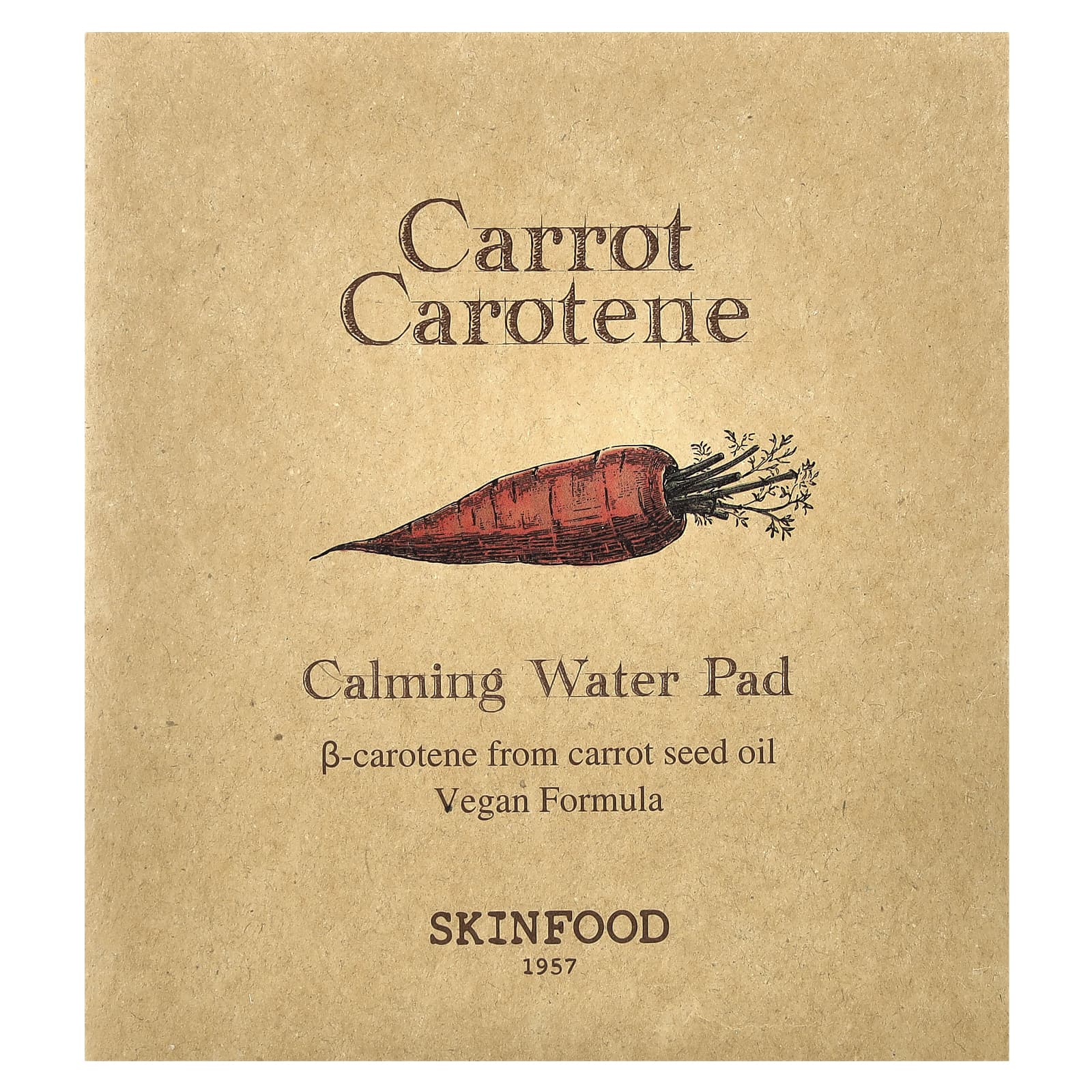 SKINFOOD, Морковь и каротин, подушечки для смягчения воды, 60 шт.