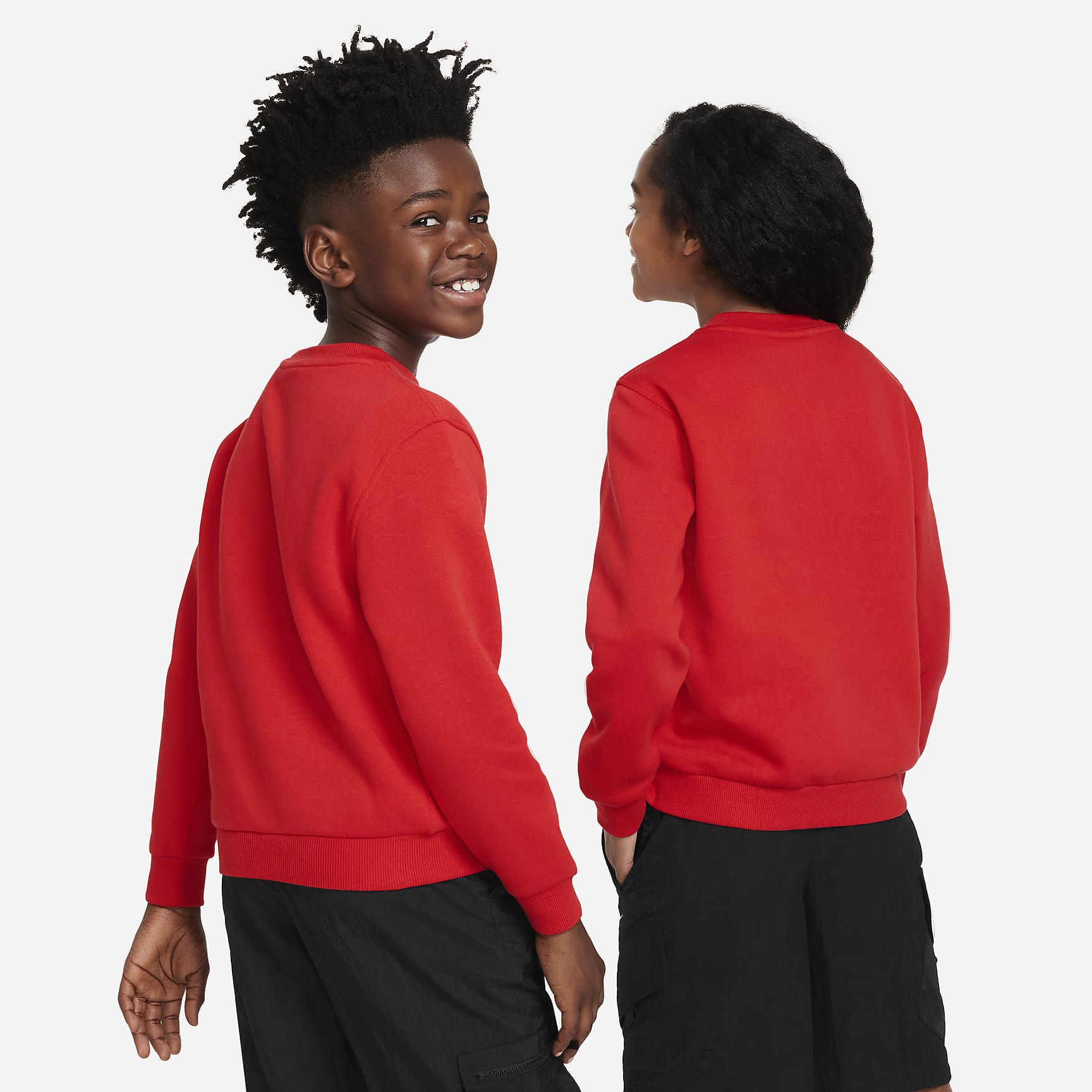 Nike Sportswear Club Fleece Big Kids' Sweatshirt