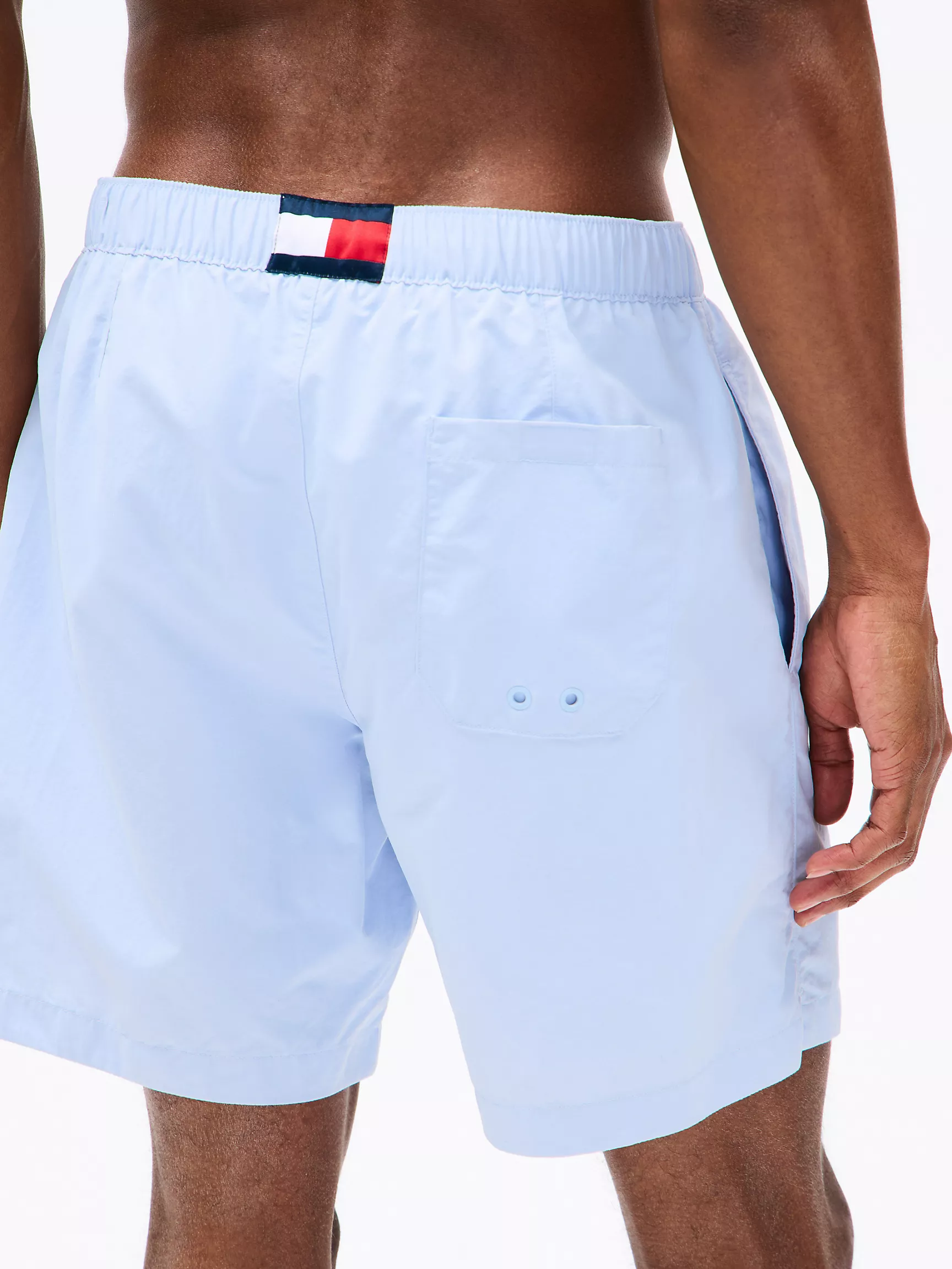 Мужские купальники Tommy Hilfiger, Однотонные плавательные шорты (7 дюймов)