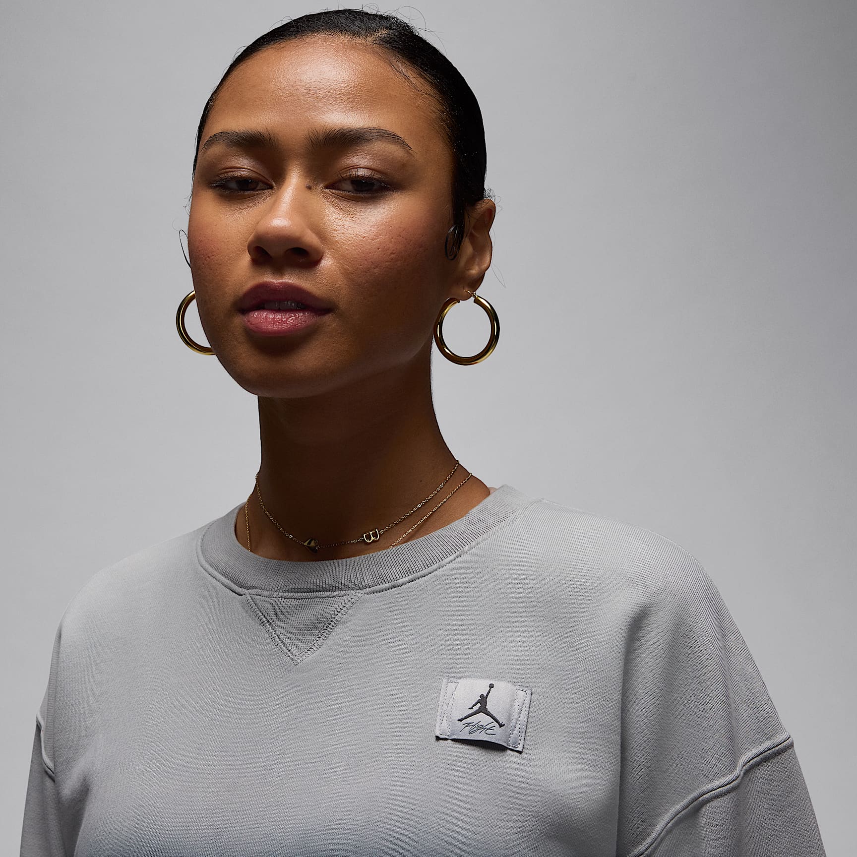 Jordan Flight Fleece Women's French Terry Crew-Neck Sweatshirt