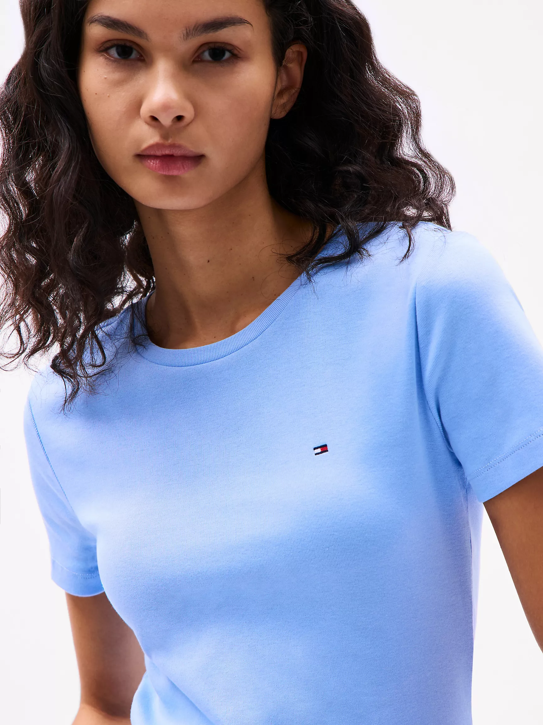 Женская футболка Tommy Hilfiger, Любимая футболка с круглым вырезом
