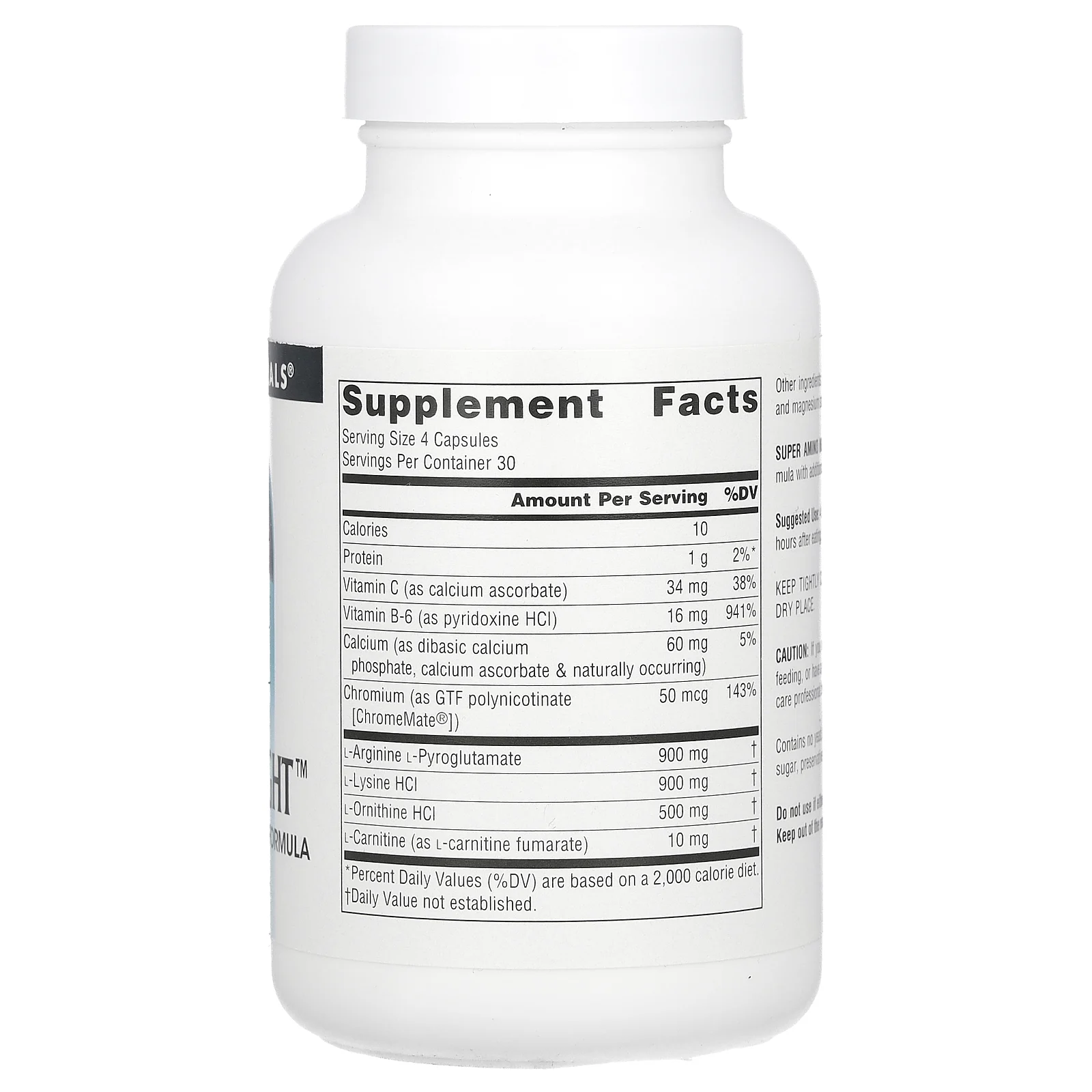 Source Naturals, Super Amino Night, формула с аминокислотами, ночная, 120 капсул