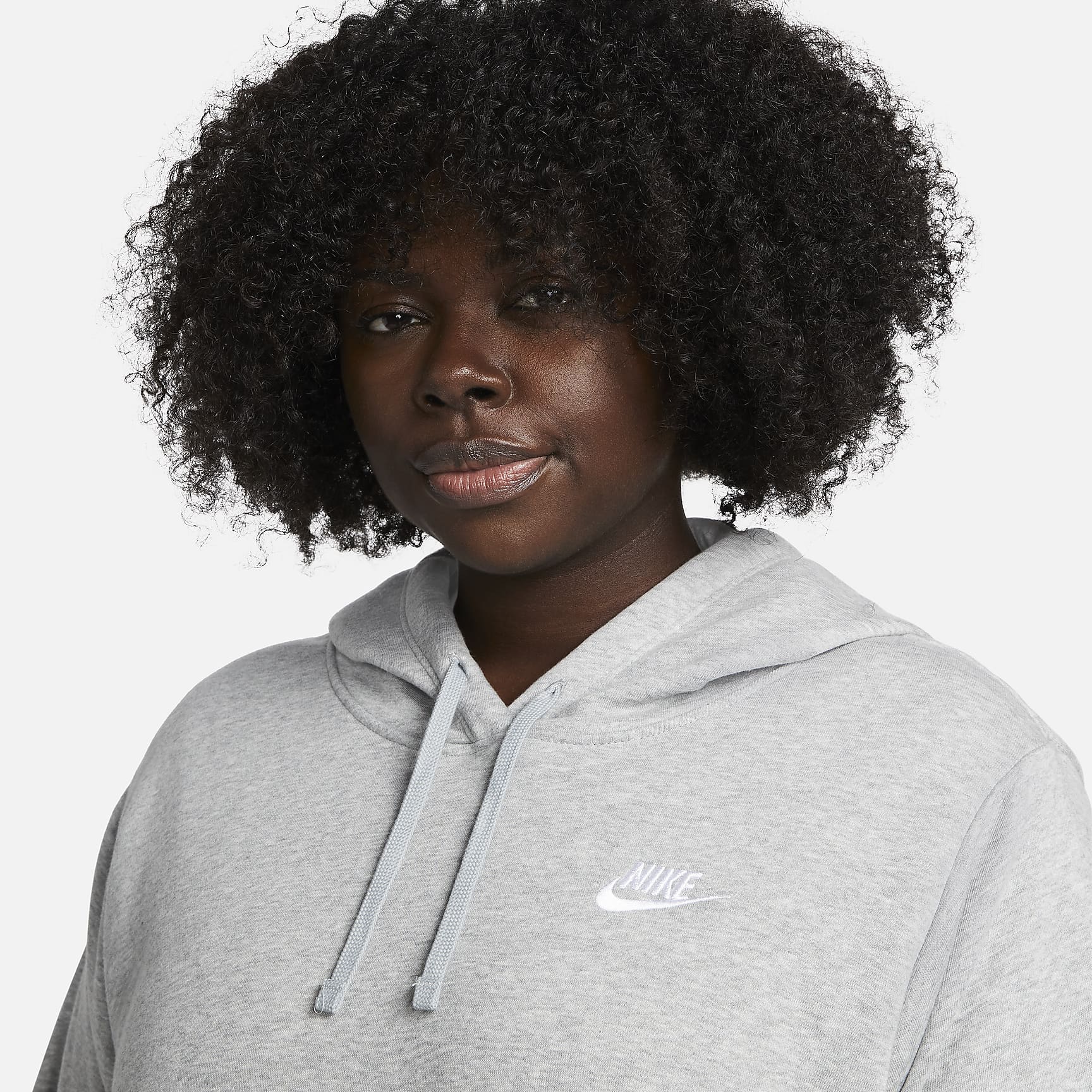 Nike Sportswear Club Fleece Women's Pullover Hoodie (Plus Size)