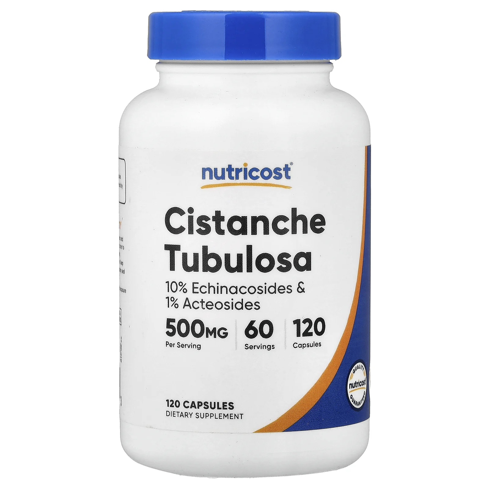 Nutricost, цистанхе (Cistange Tubulosa), 120 капсул (250 мг в 1 капсуле)