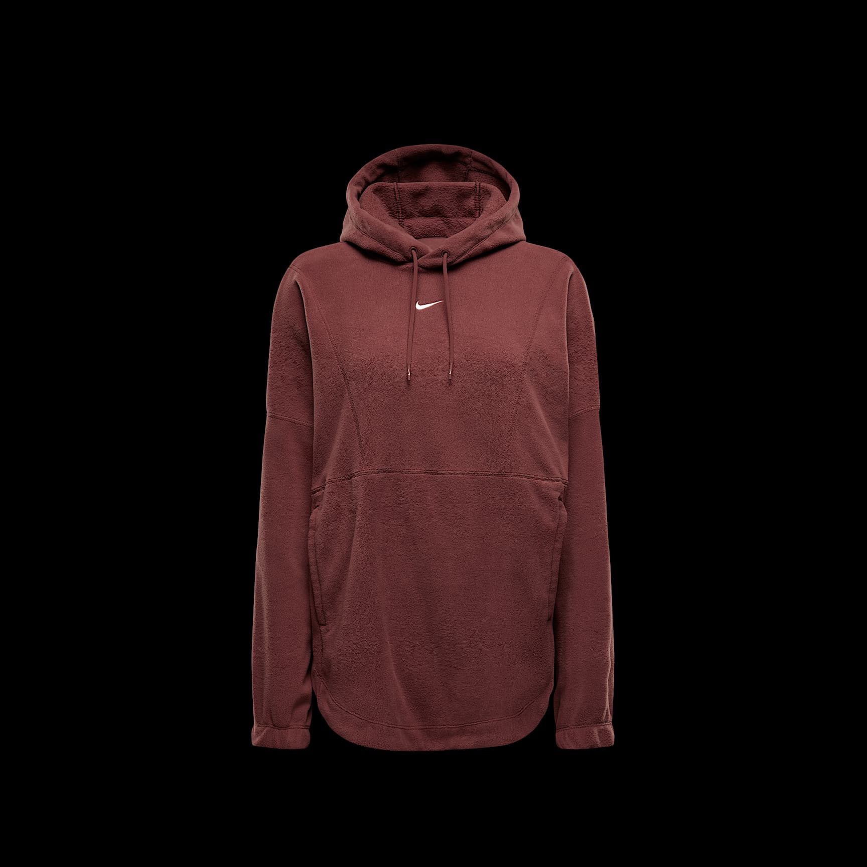 Nike One Women's Oversized Therma-FIT Pullover Fleece Hoodie