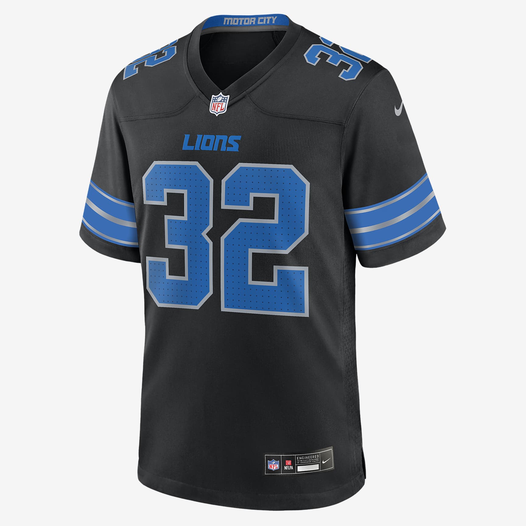Brian Branch Detroit Lions Men's Nike NFL Game Football Jersey