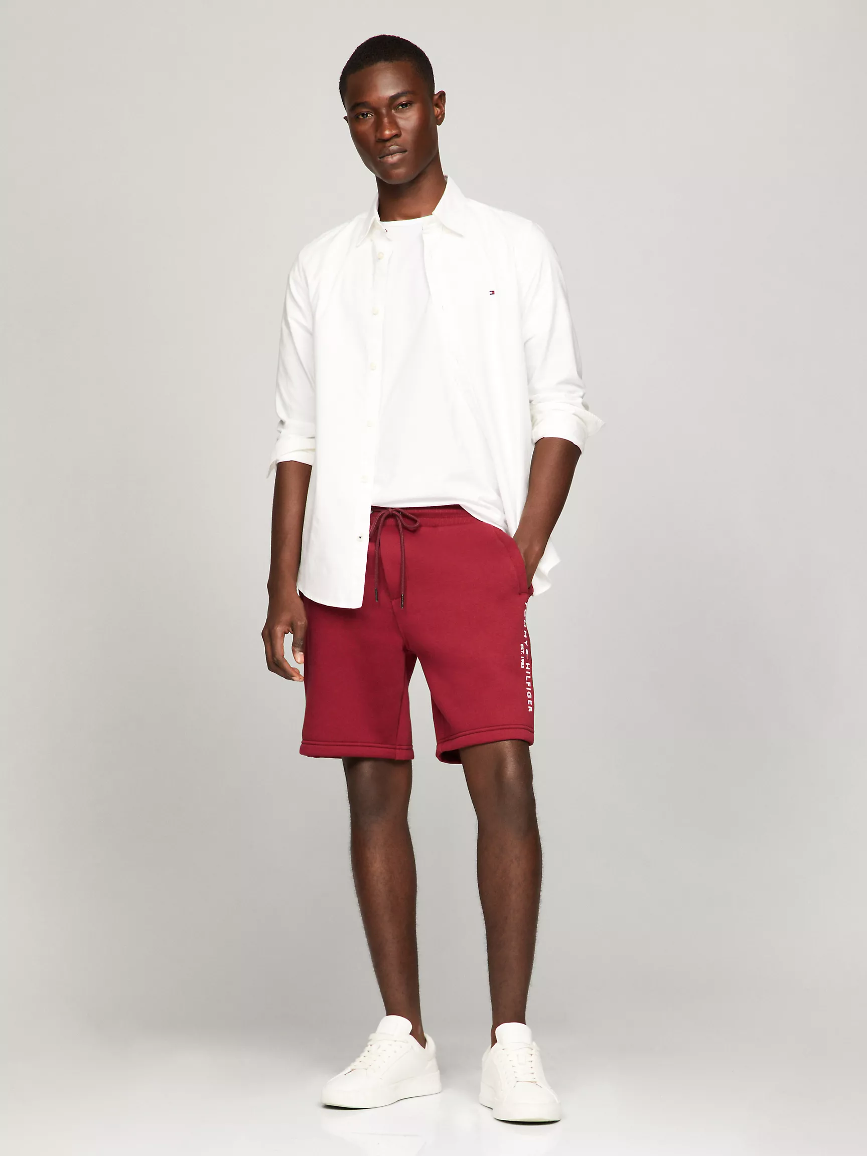 Мужские шорты Tommy Hilfiger, Спортивные шорты с вышитым логотипом Tommy